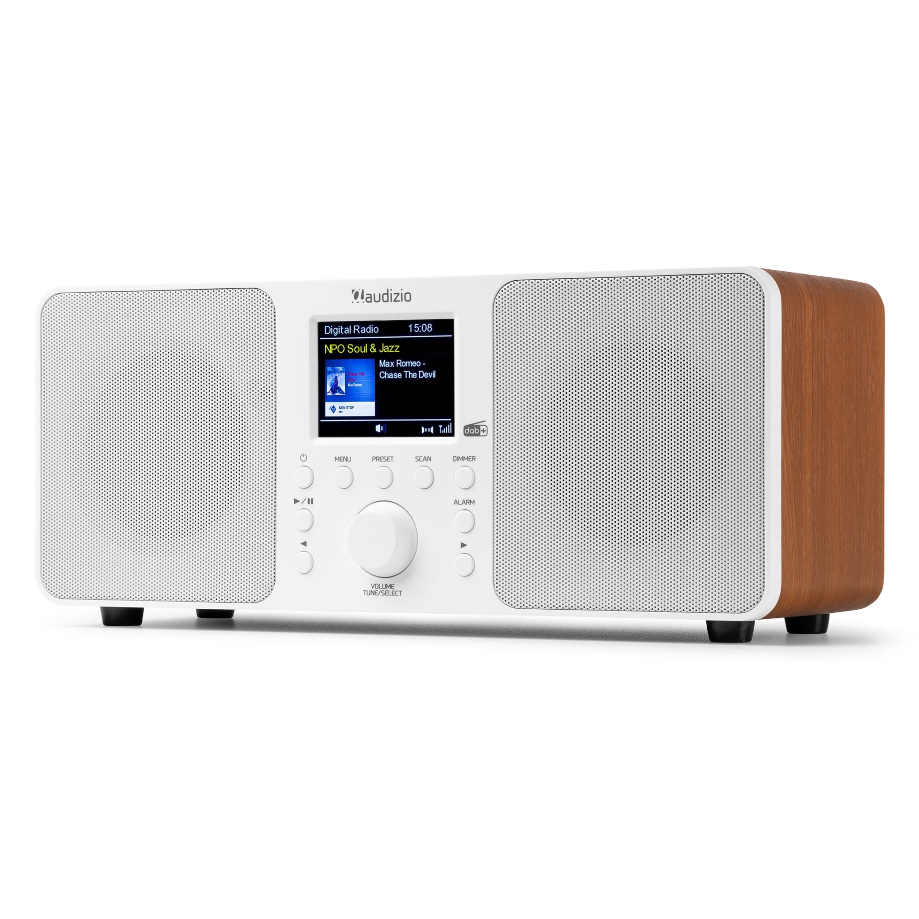 Genua DAB+ Stereo Radio White