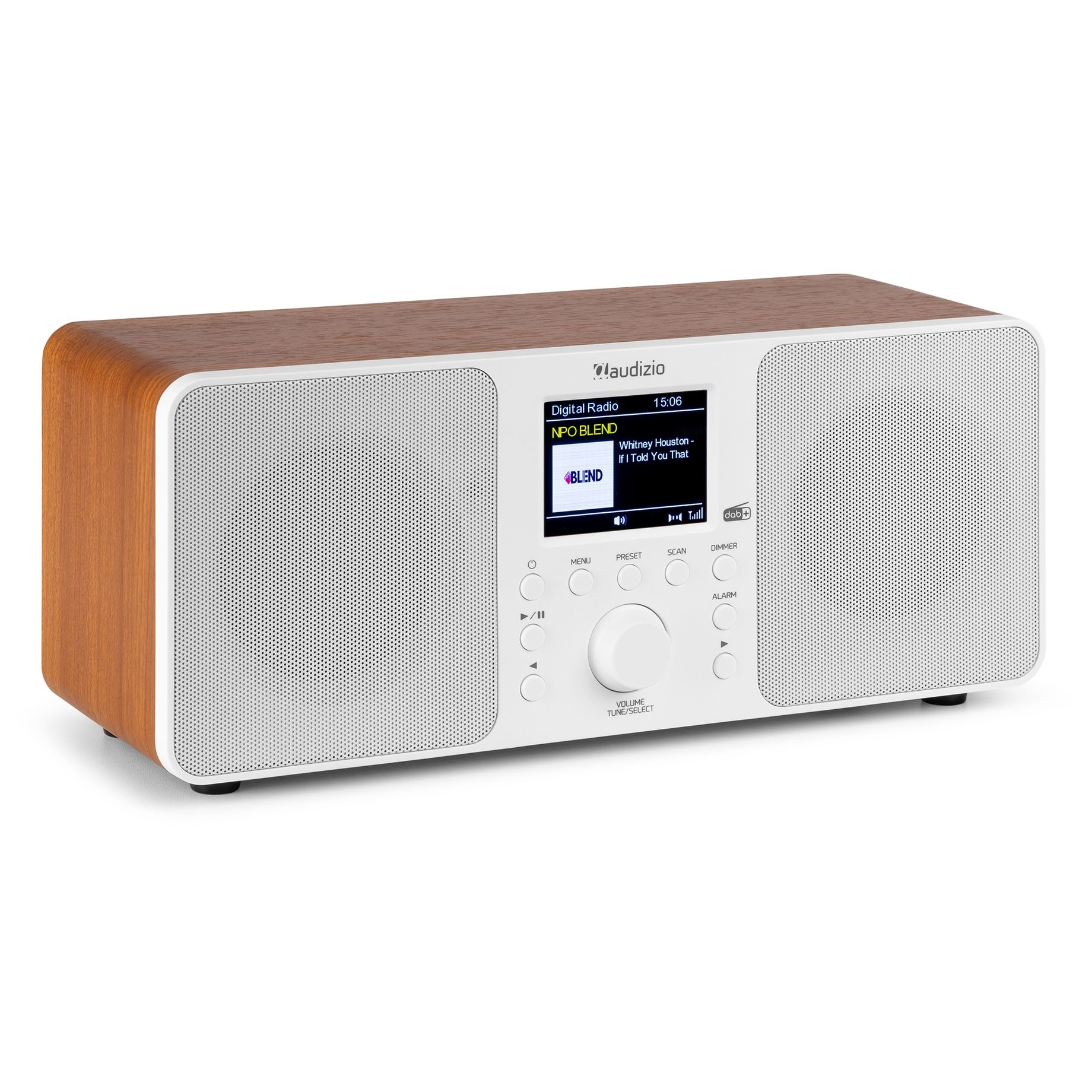 Genua DAB+ Stereo Radio White