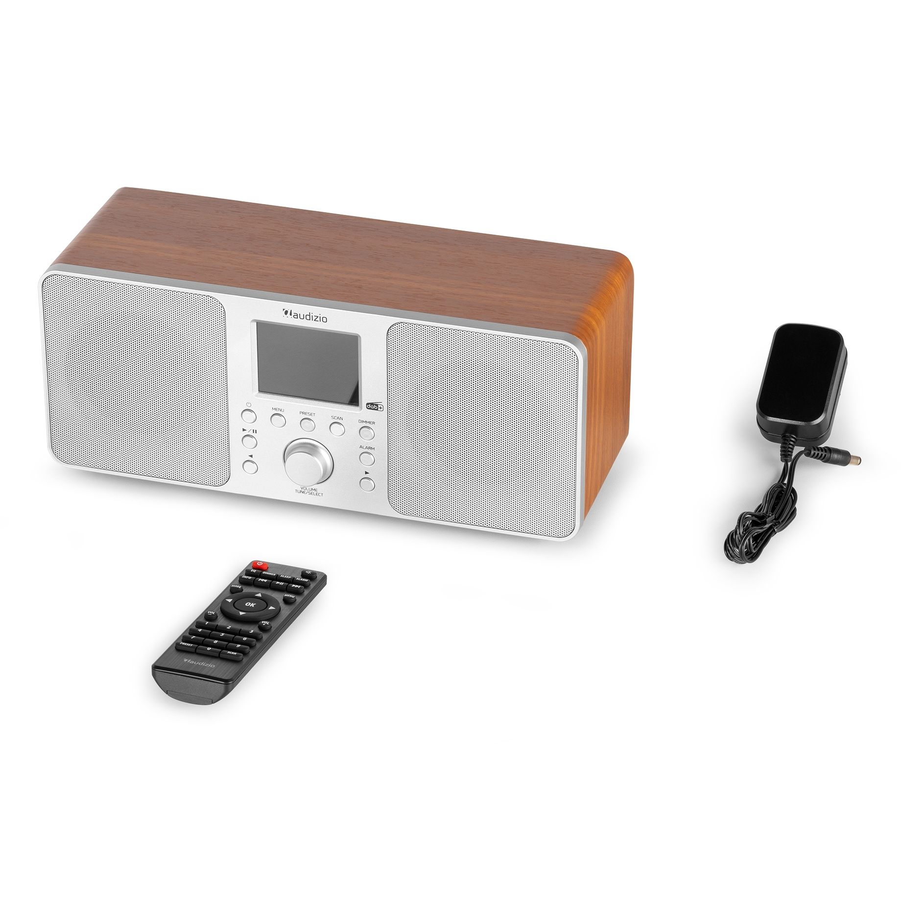 Genua DAB+ Stereo Radio Silver