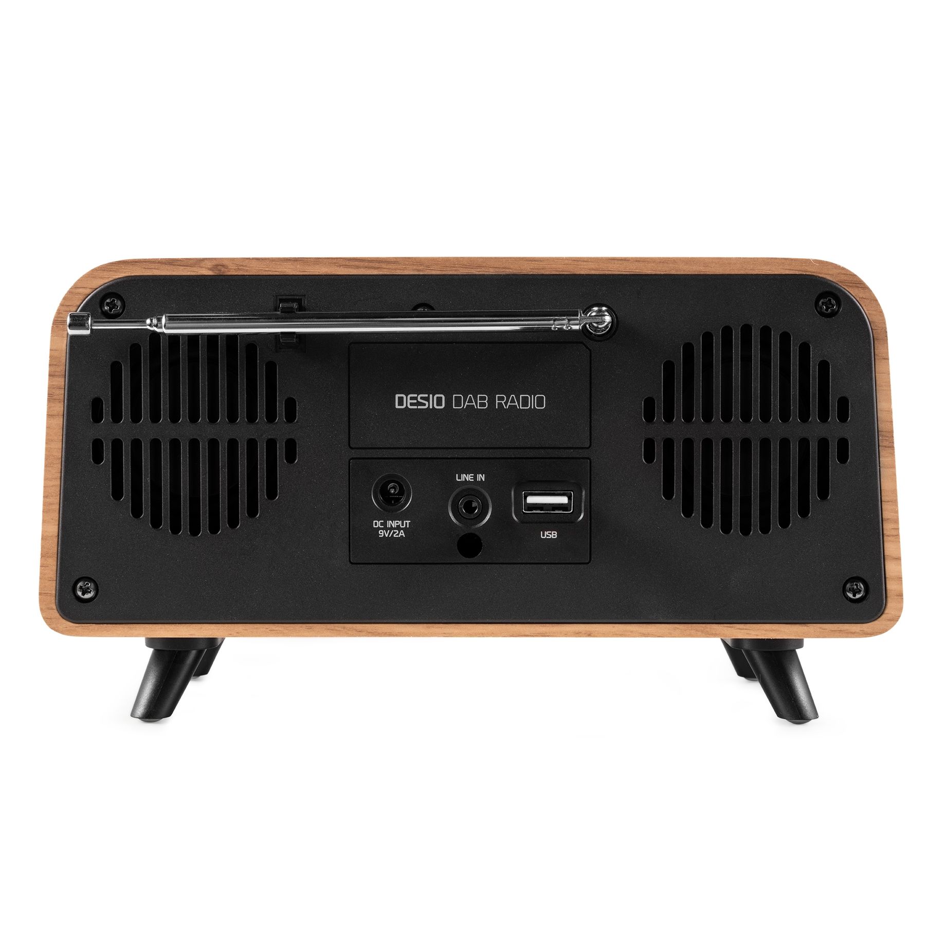 Desio DAB Radio Light Wood