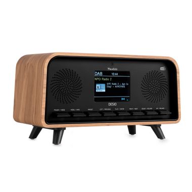 Desio DAB Radio Light Wood