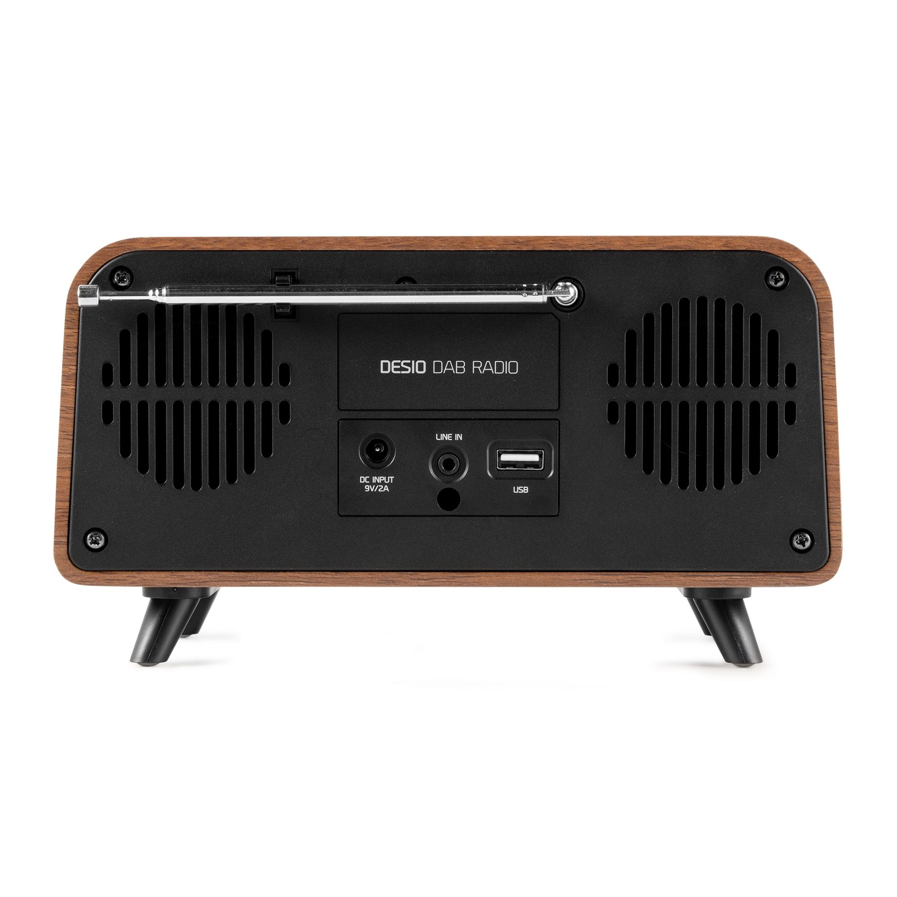 Desio DAB Radio Dark Wood