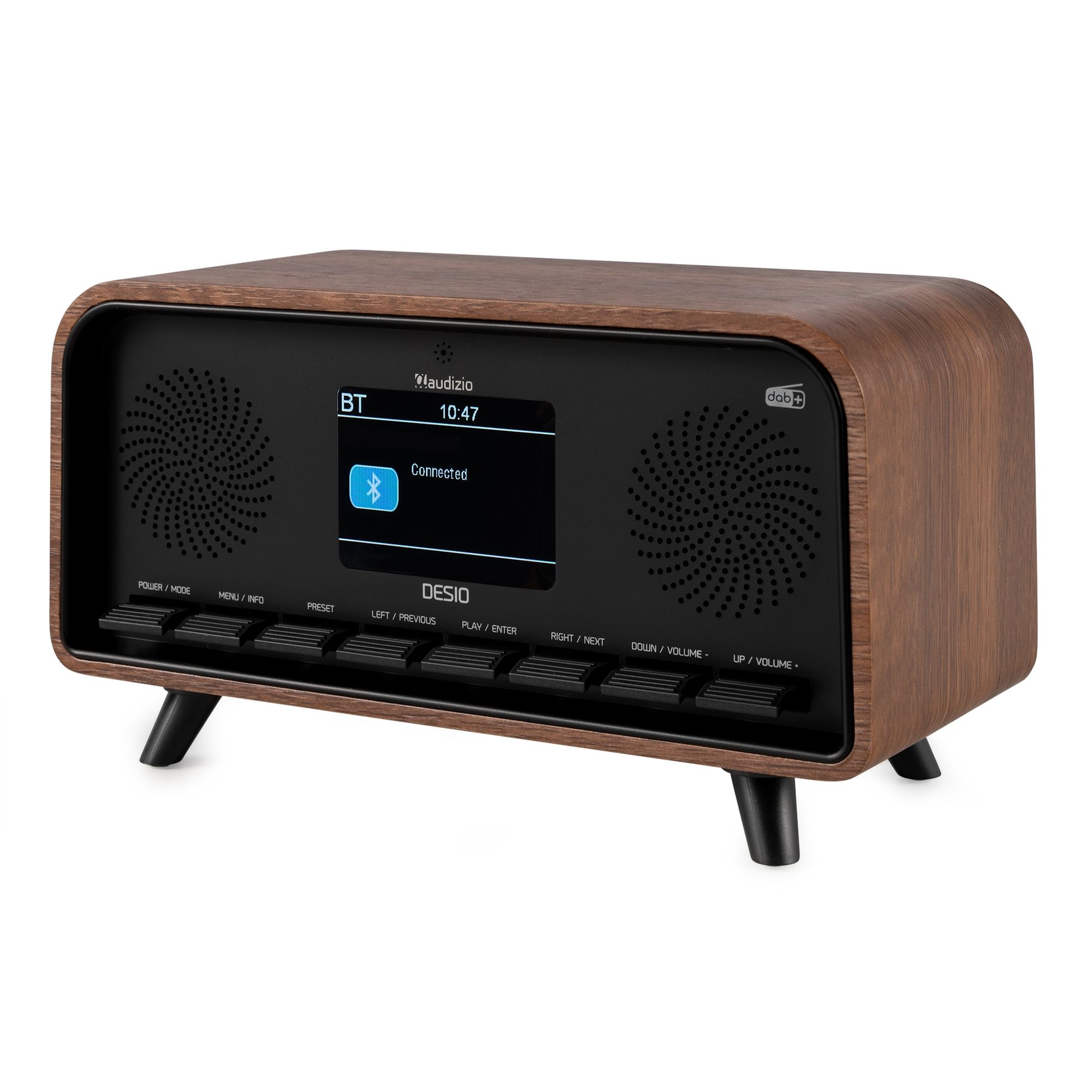 Desio DAB Radio Dark Wood