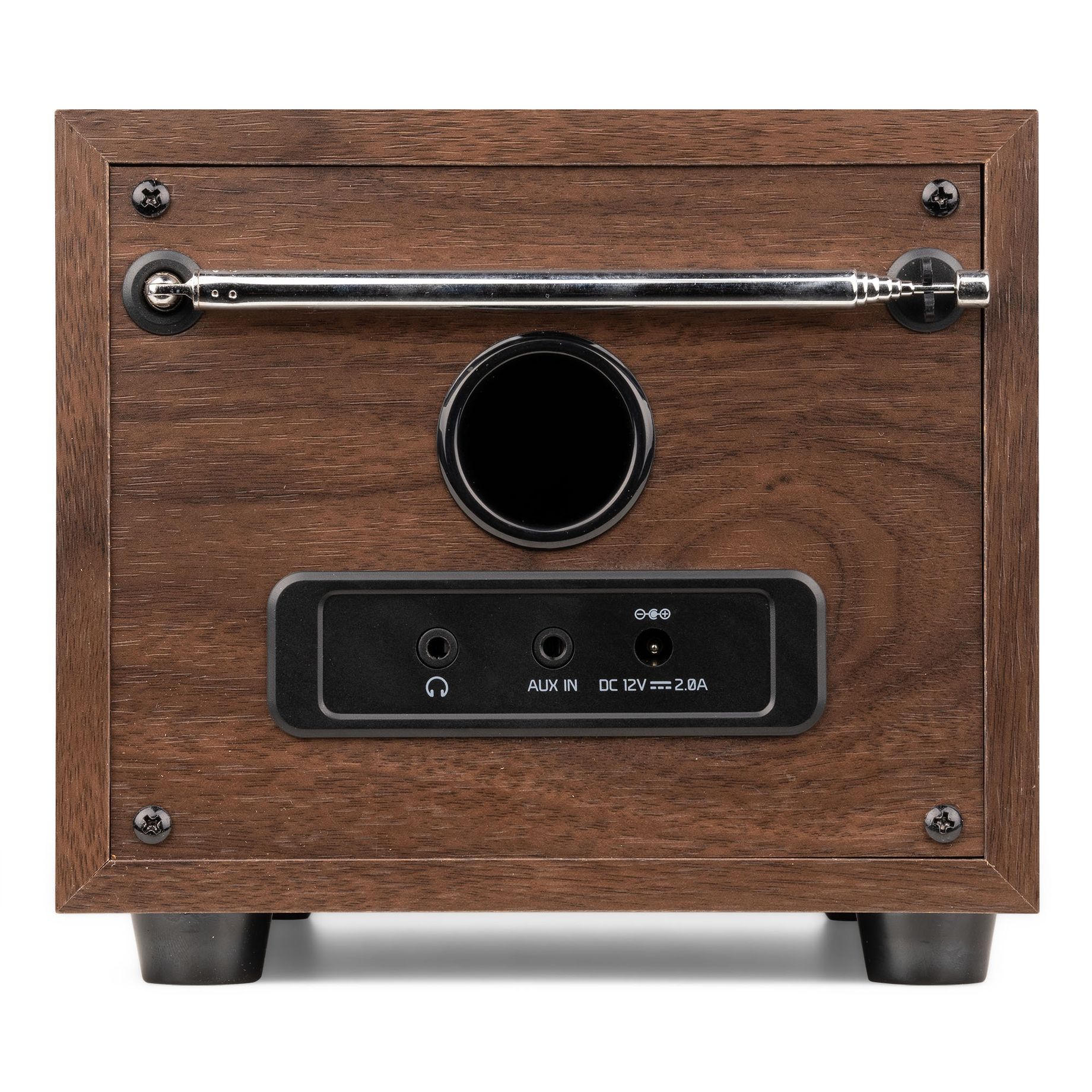 Vieste DAB+ Radio with Subwoofer Wood