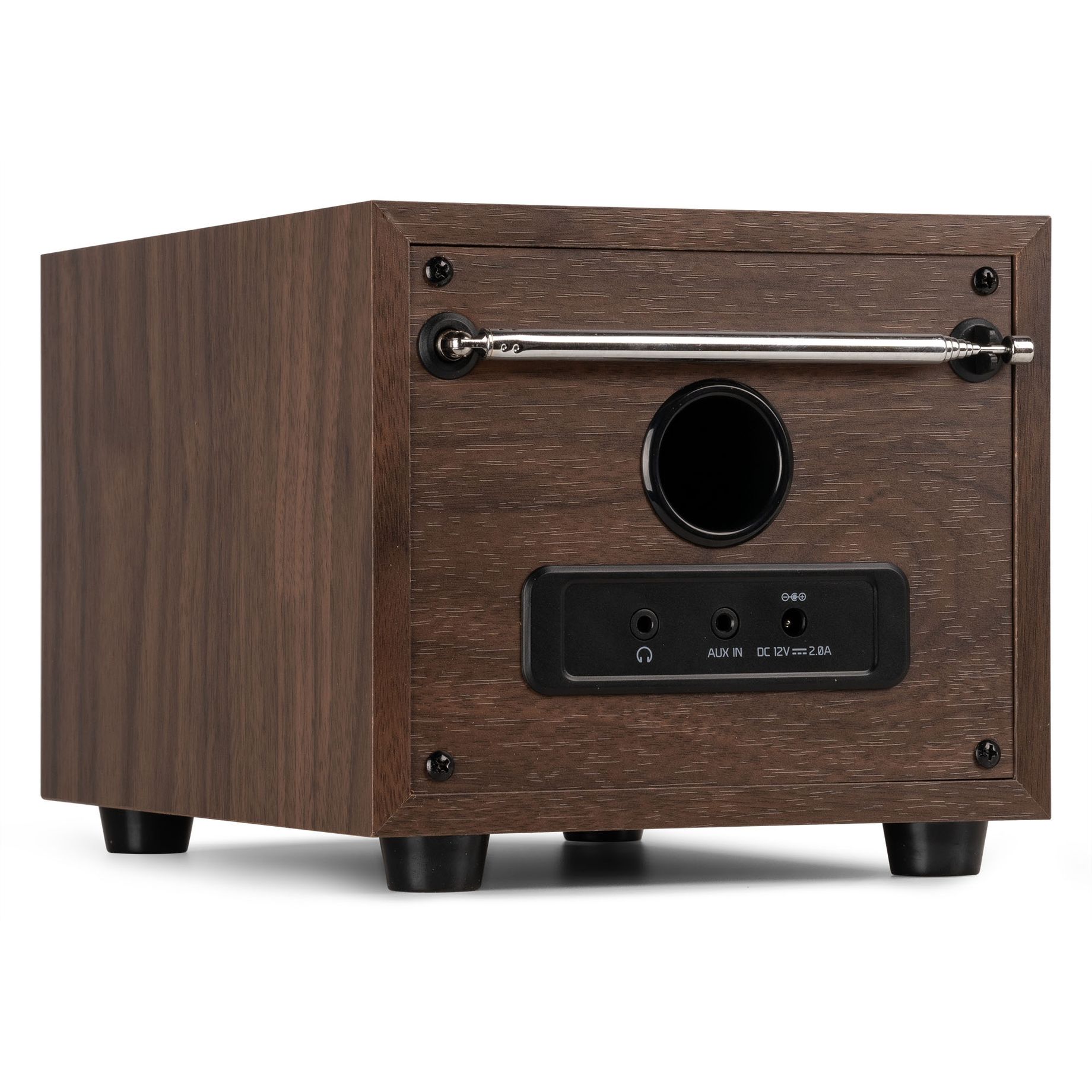 Vieste DAB+ Radio with Subwoofer Wood