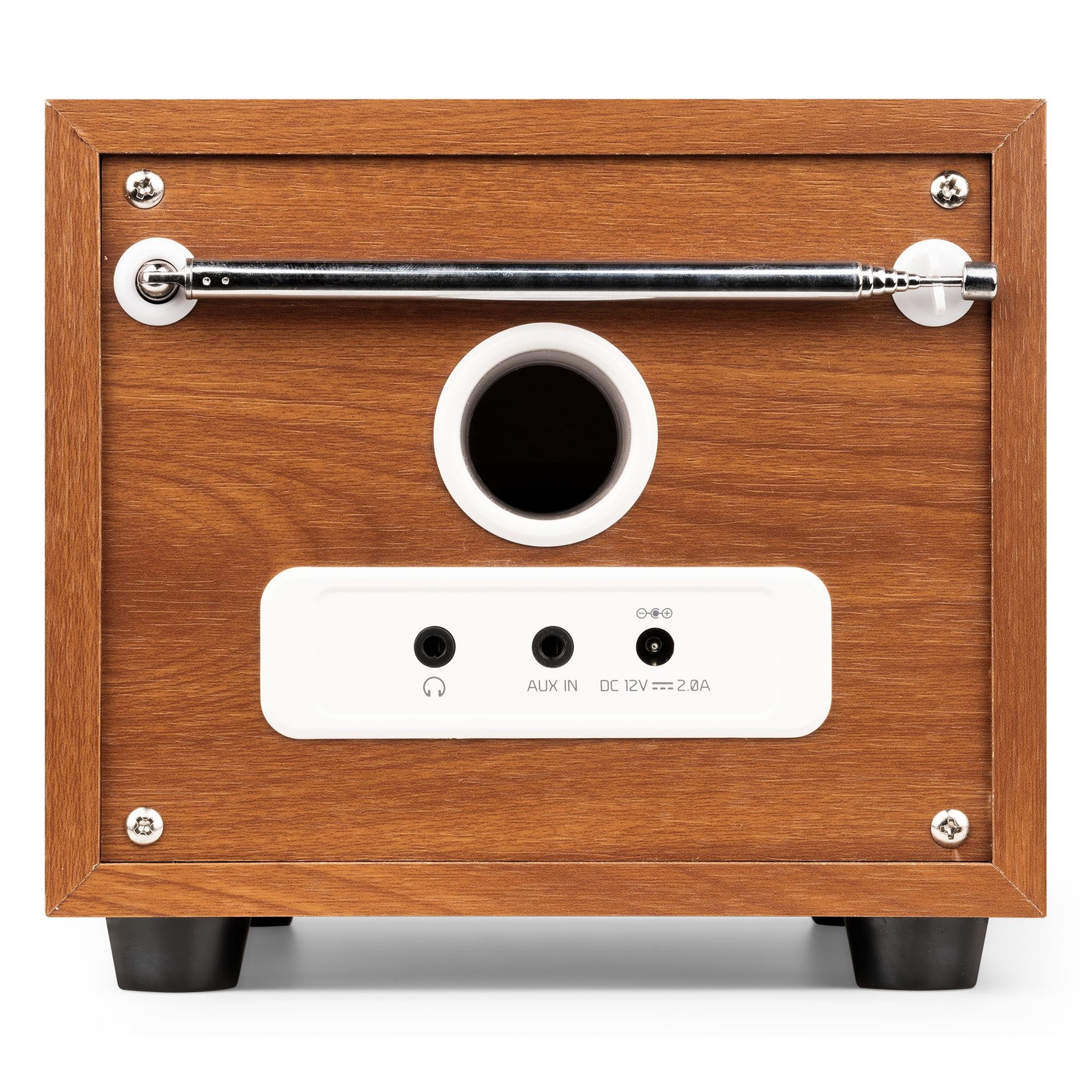 Vieste DAB+ Radio with Subwoofer White