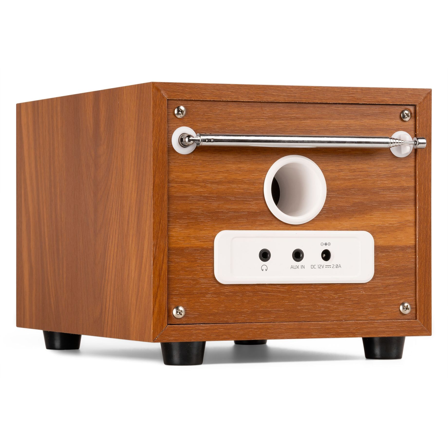 Vieste DAB+ Radio with Subwoofer Silver