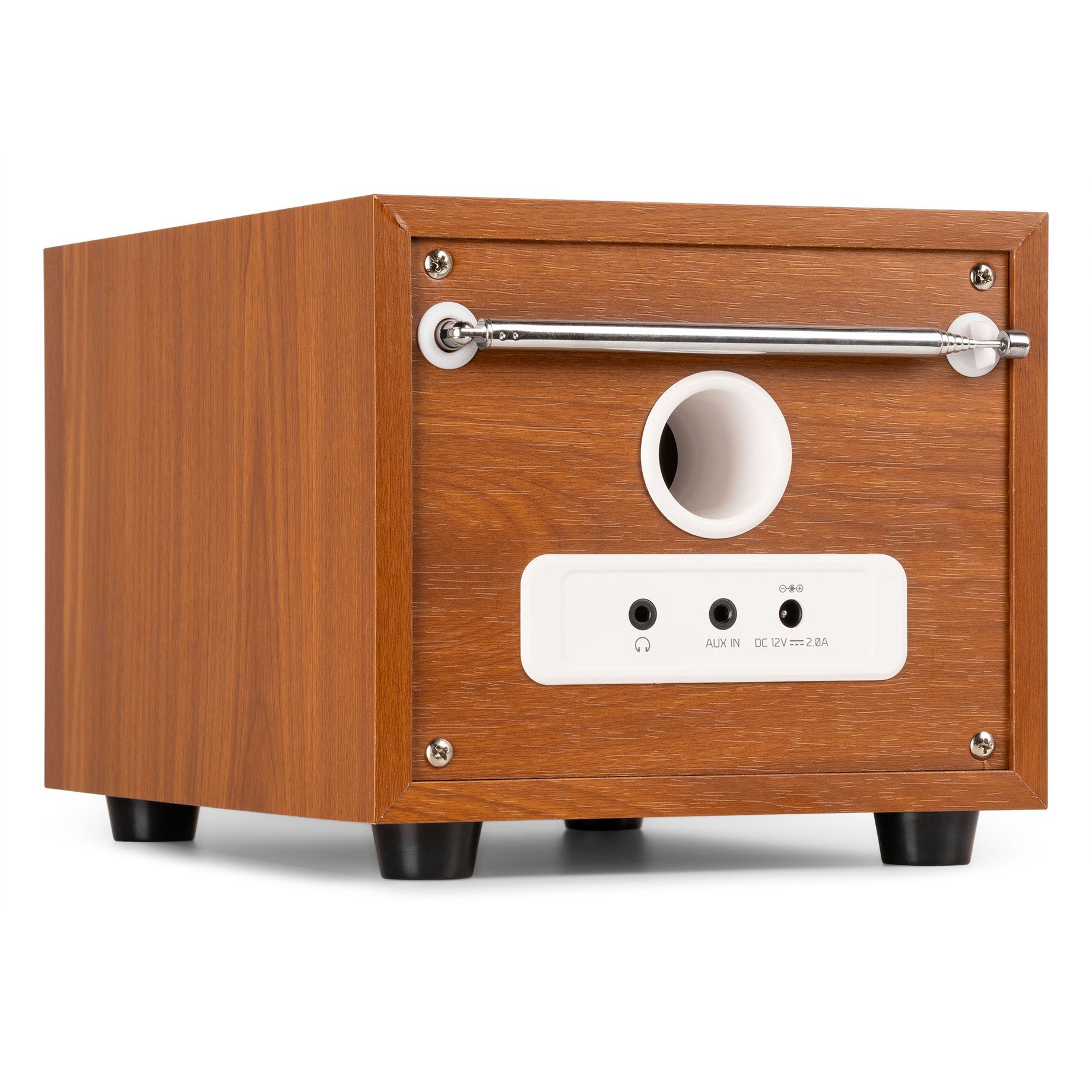 Vieste DAB+ Radio with Subwoofer White