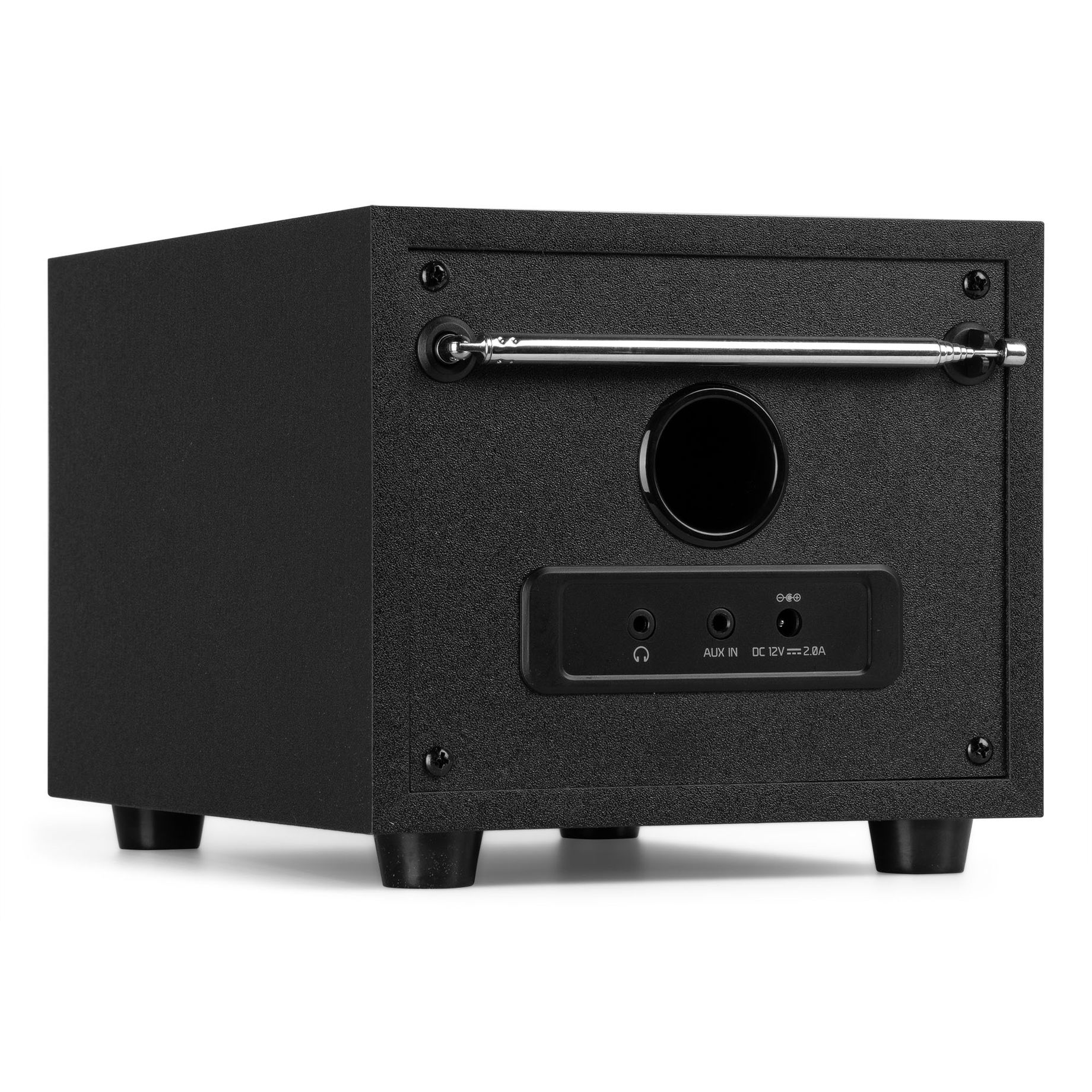 Vieste DAB+ Radio with Subwoofer Black