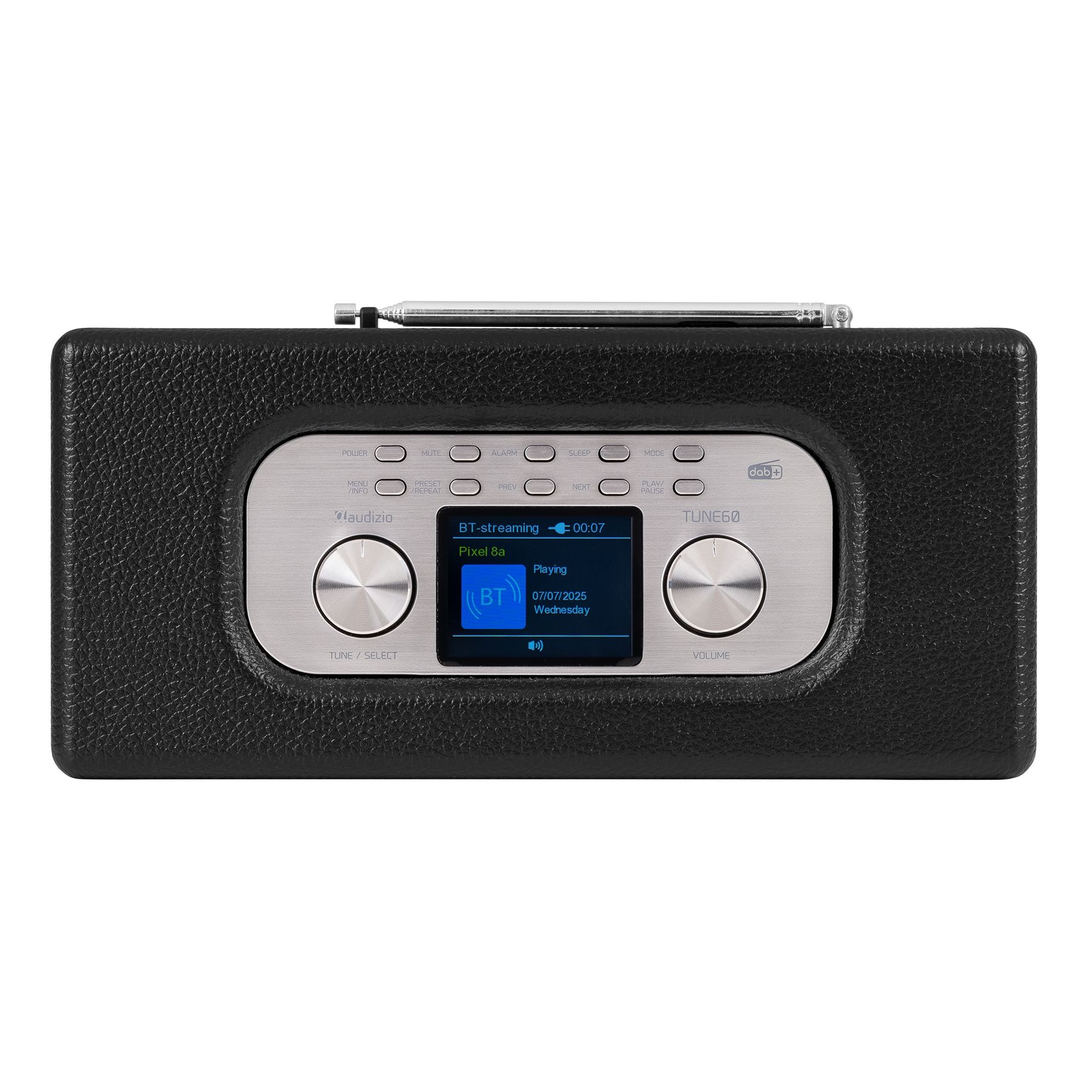 Tune60 DAB Radio Retro Black