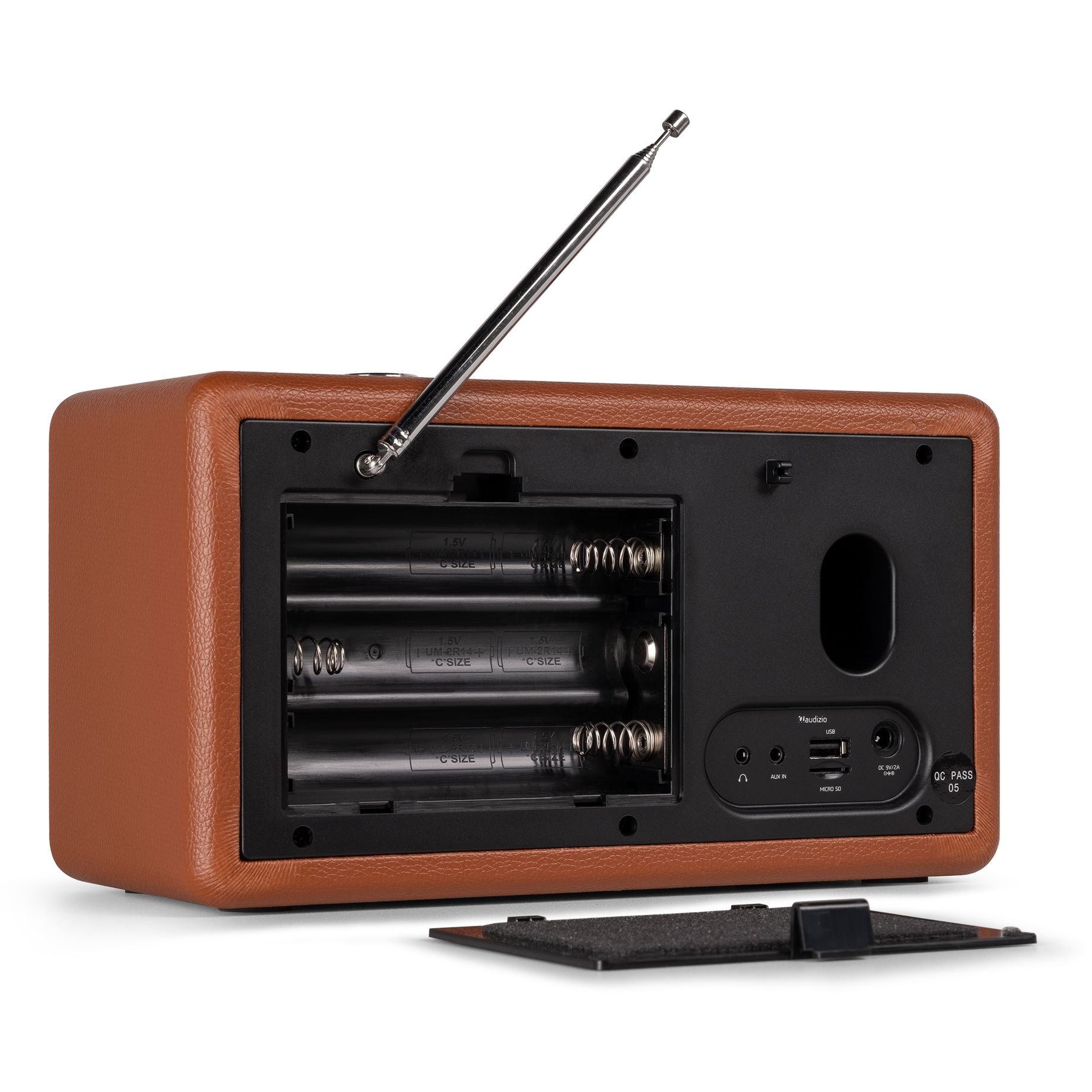 Tune60 DAB Radio Retro Brown