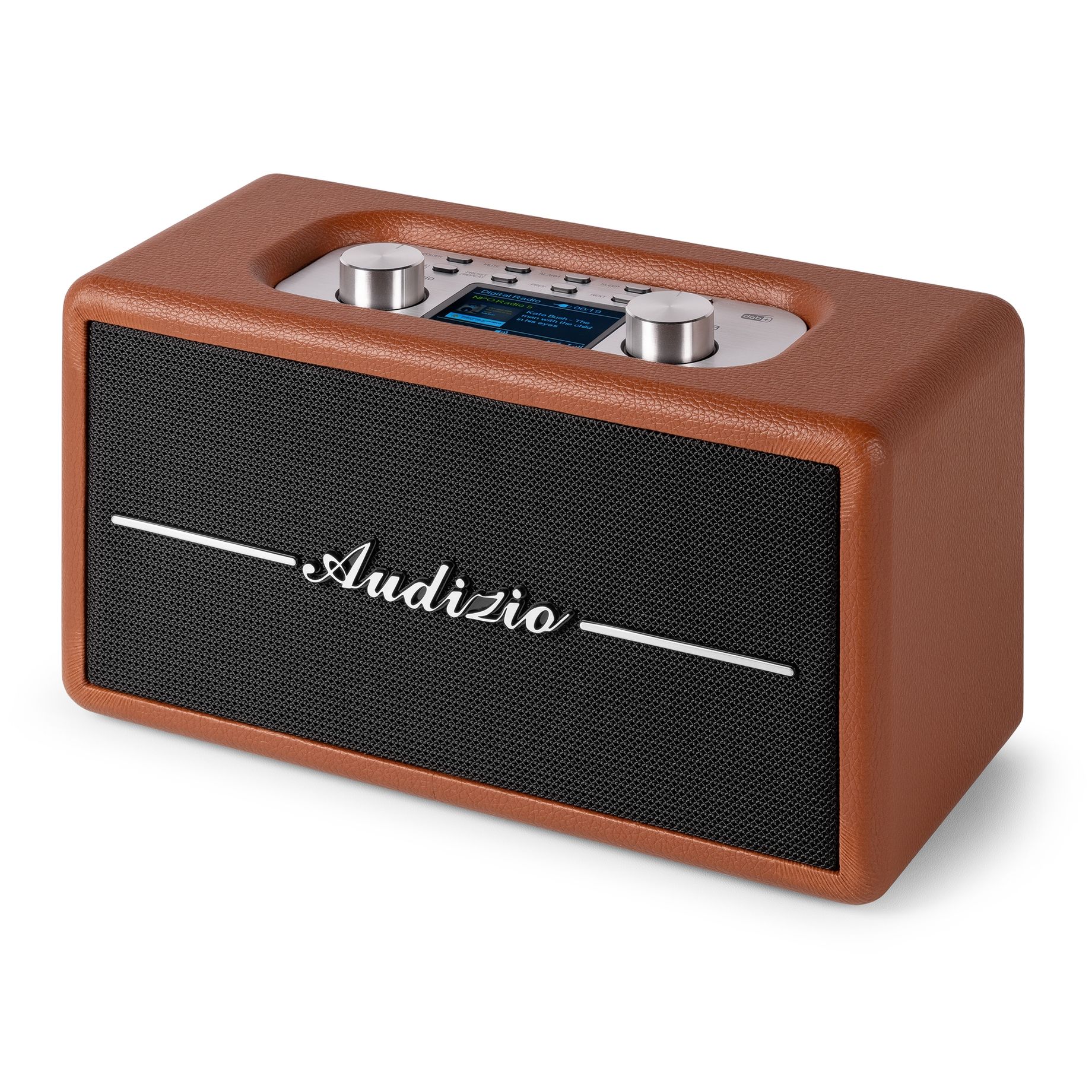 Tune60 DAB Radio Retro Brown
