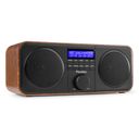 Novara DAB+ Stereo Radio Wood
