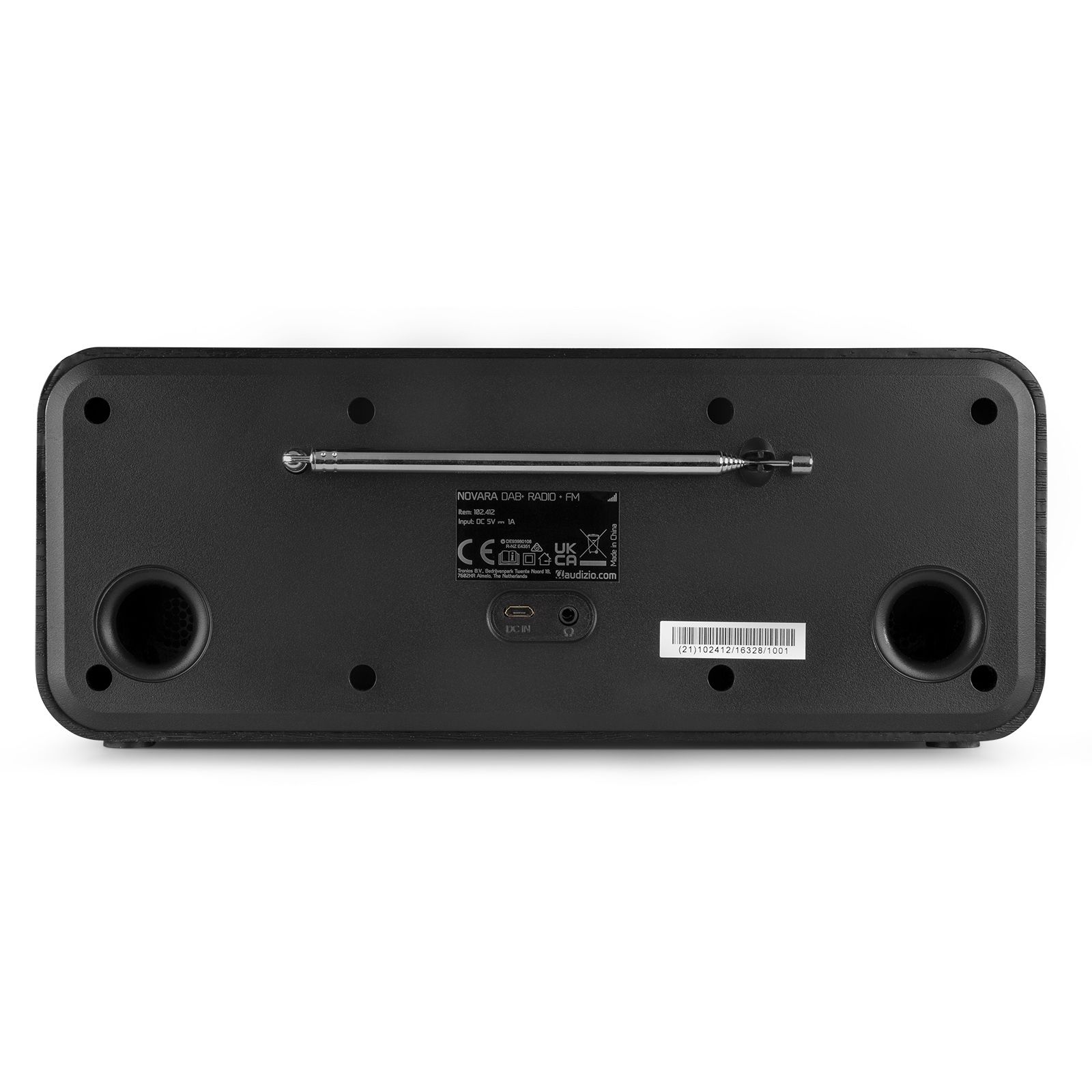 Novara DAB+ Stereo Radio Black