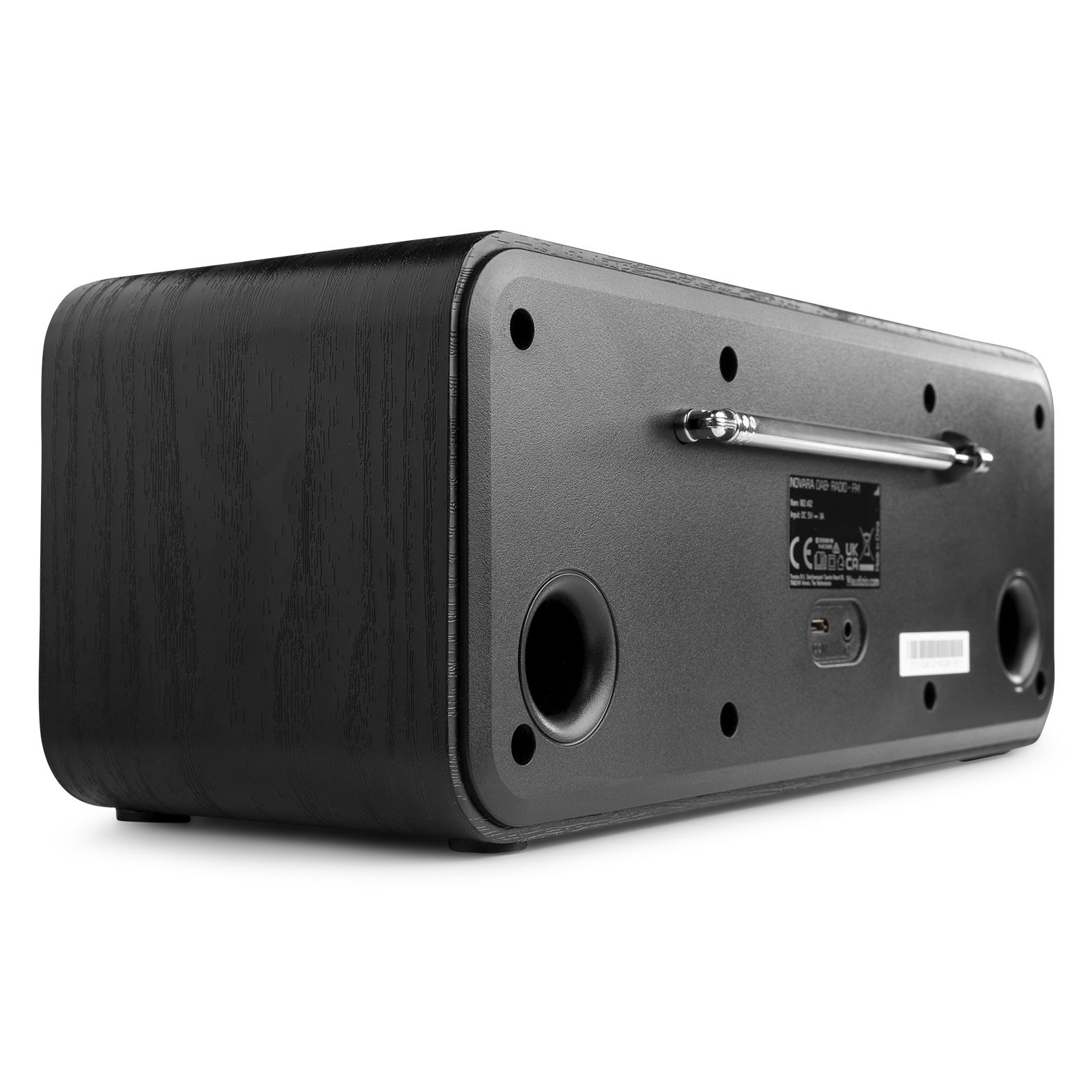 Novara DAB+ Stereo Radio Black