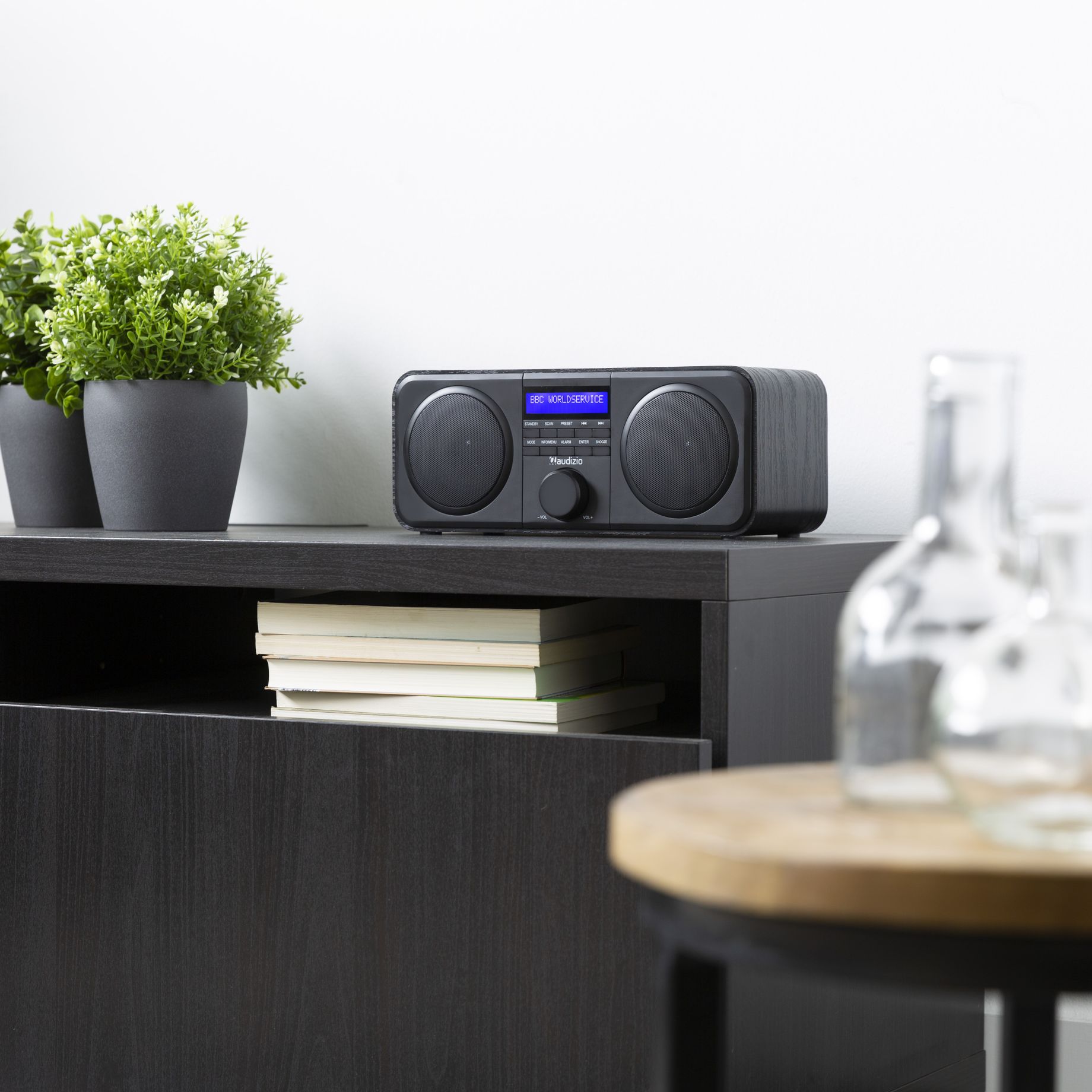 Novara DAB+ Stereo Radio Black