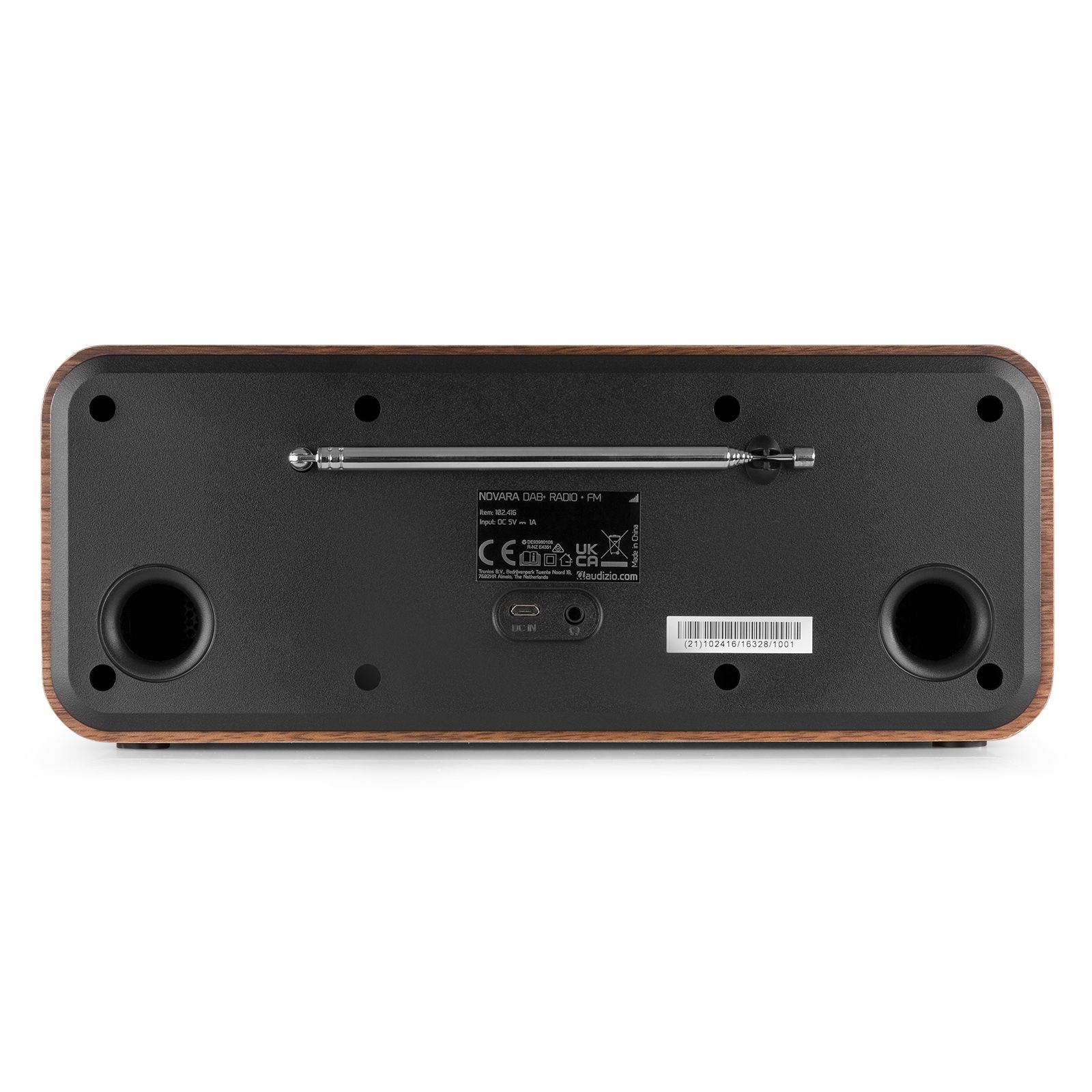 Novara DAB+ Stereo Radio Silver