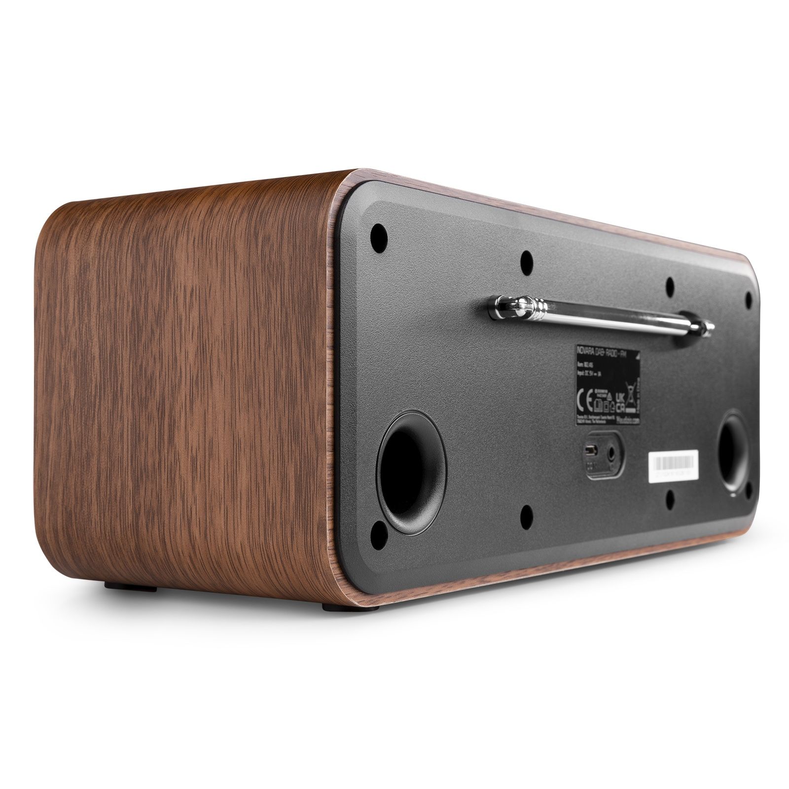 Novara DAB+ Stereo Radio Silver