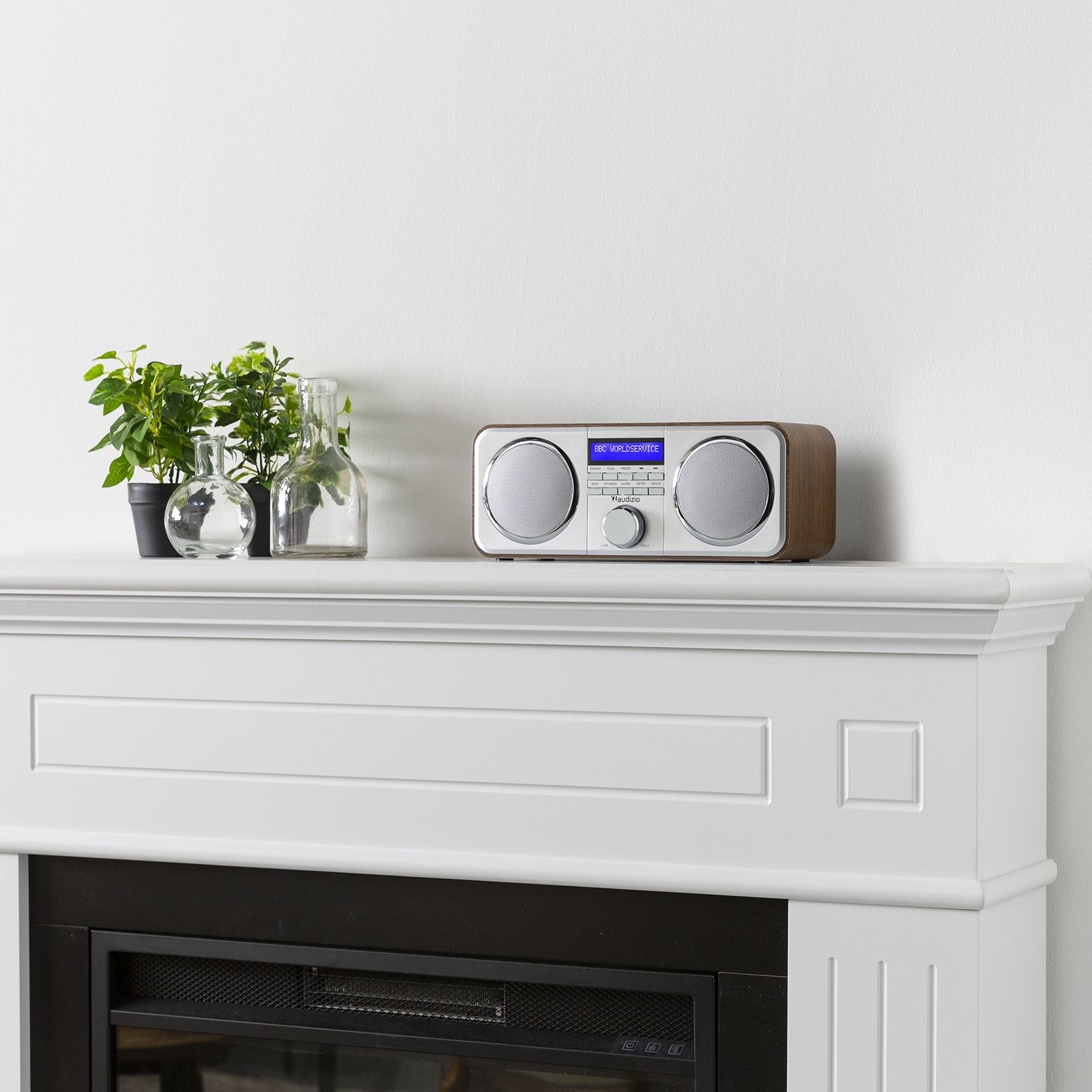 Novara DAB+ Stereo Radio Silver