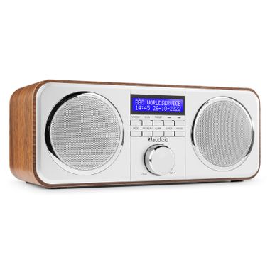 Novara DAB+ Stereo Radio Silver