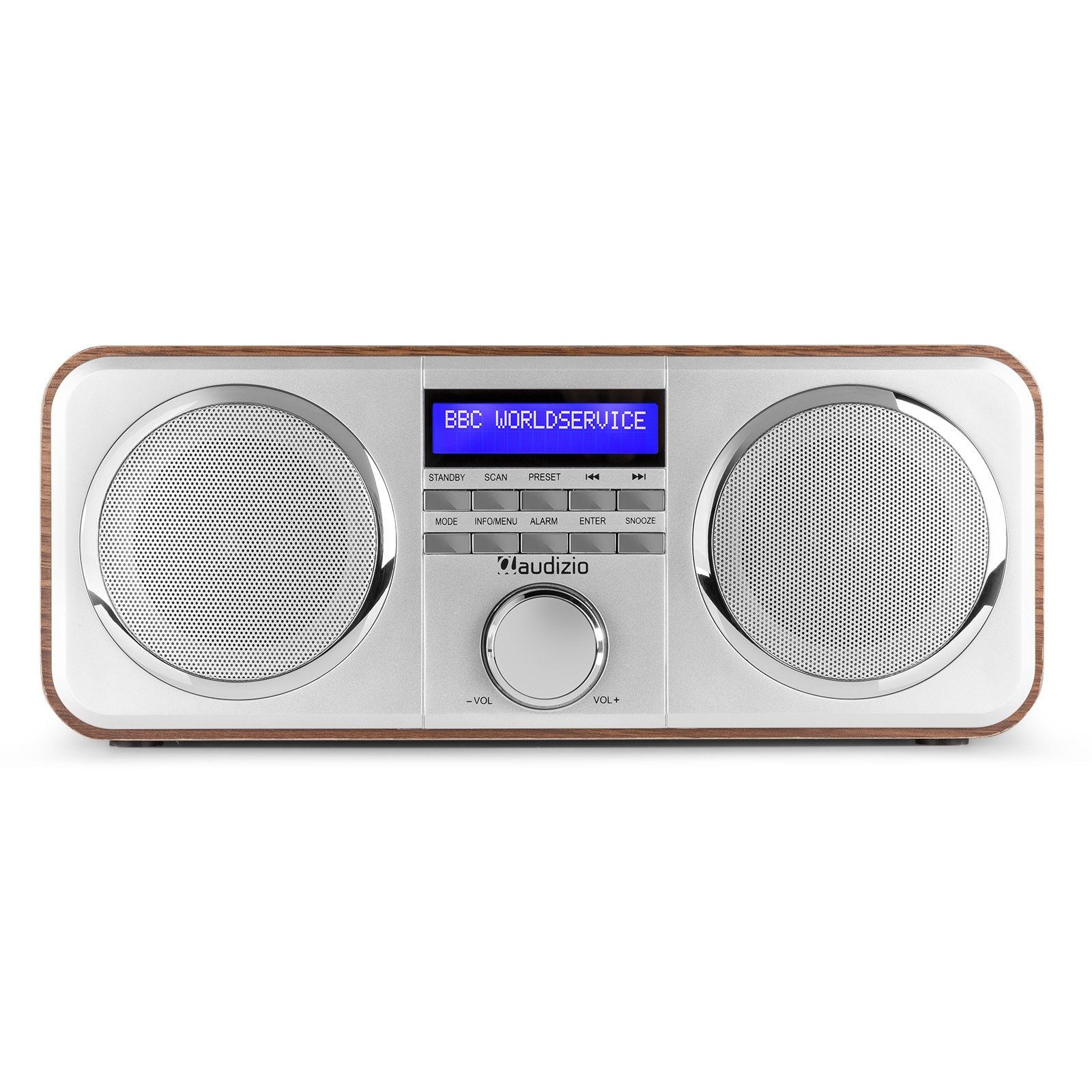Novara DAB+ Stereo Radio Silver