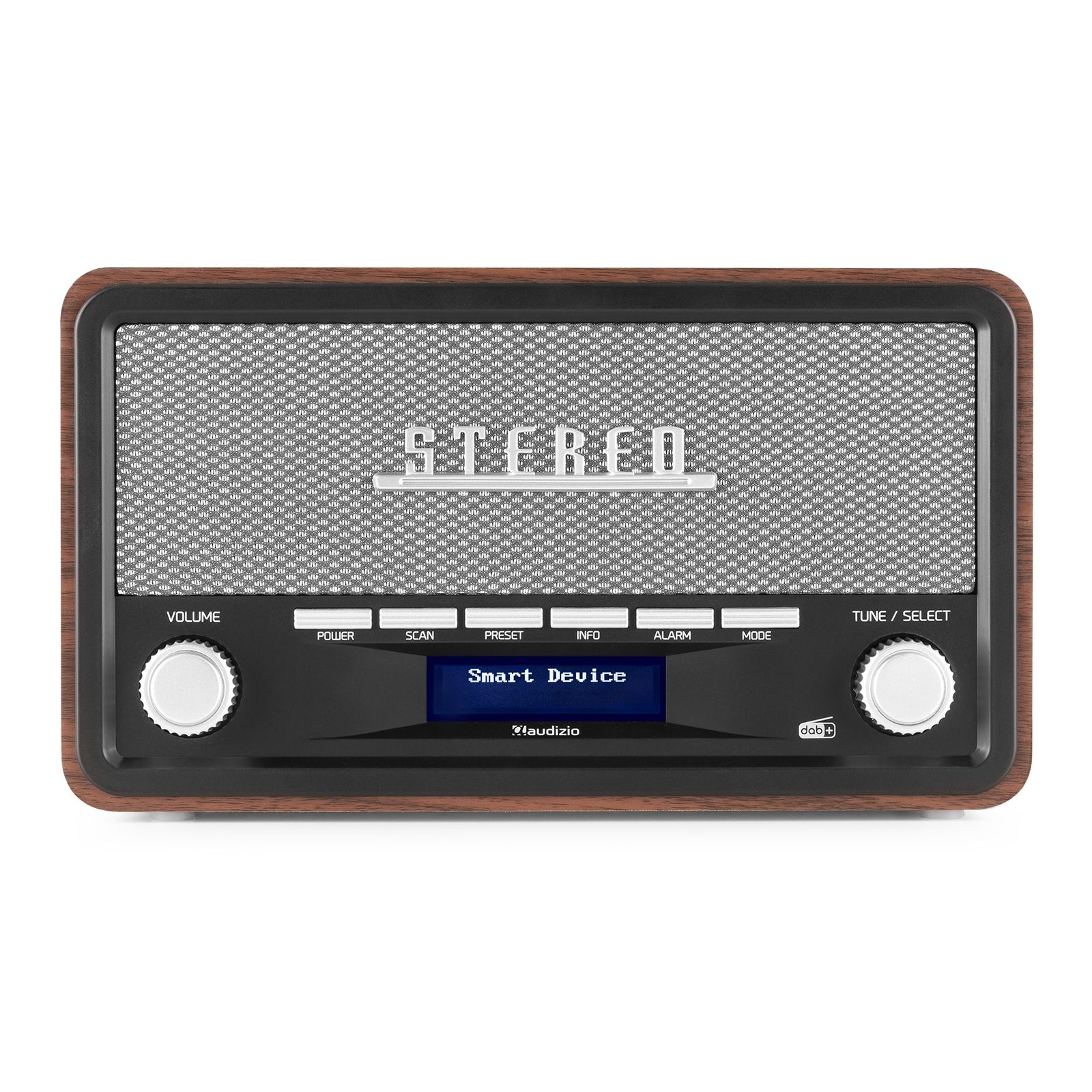 Foggia Retro DAB+ Radio Grey