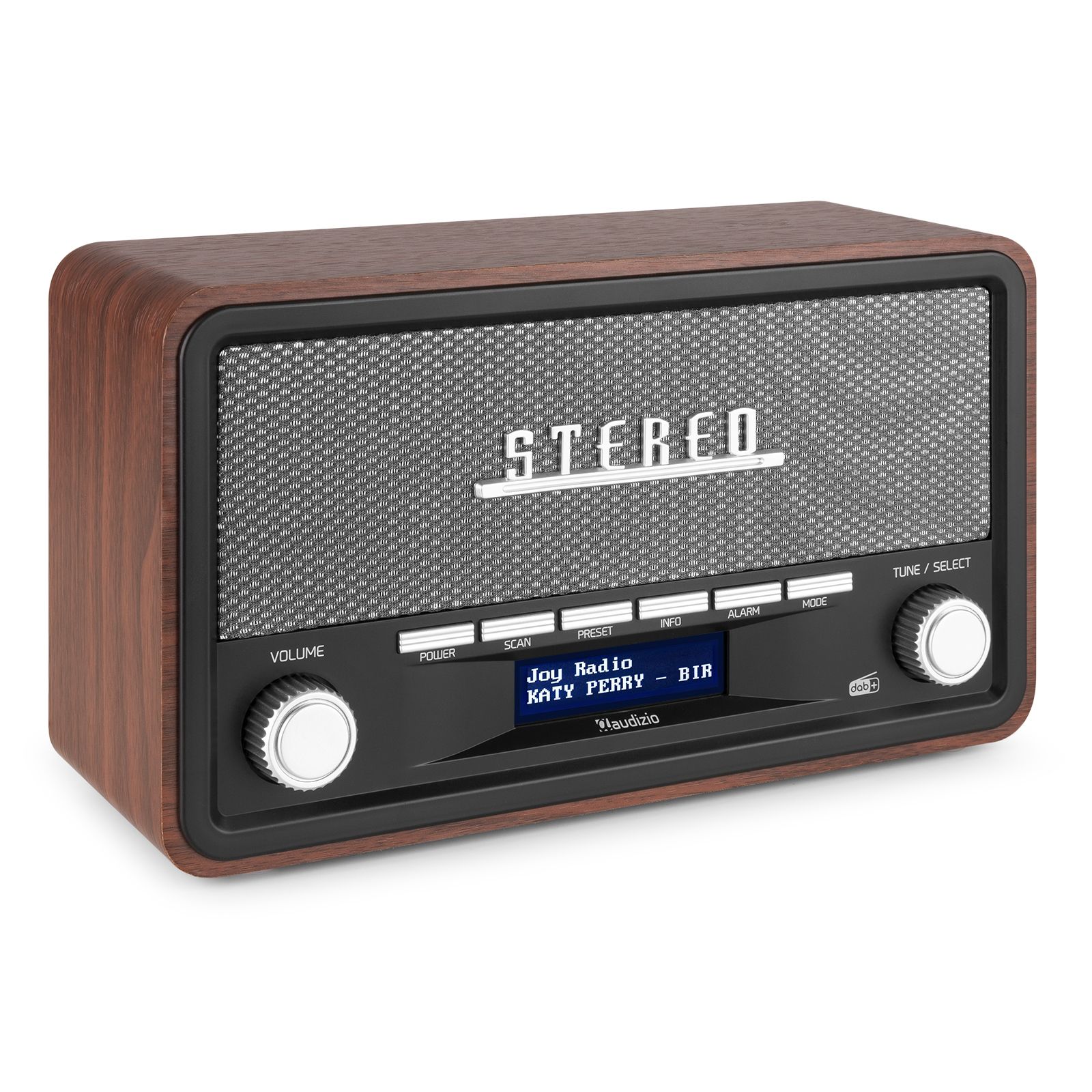 Foggia Retro DAB+ Radio Grey