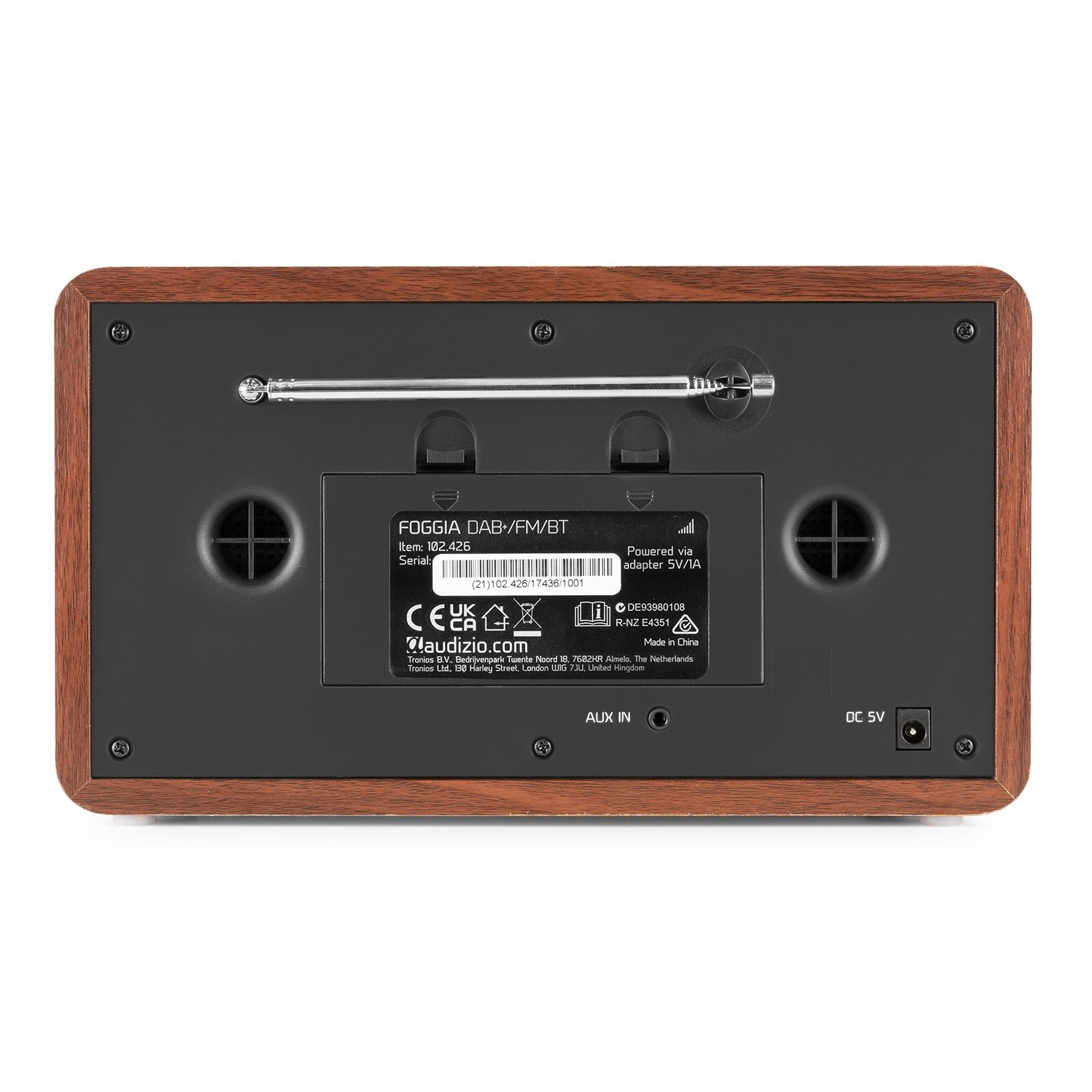 Foggia Retro DAB+ Radio Copper