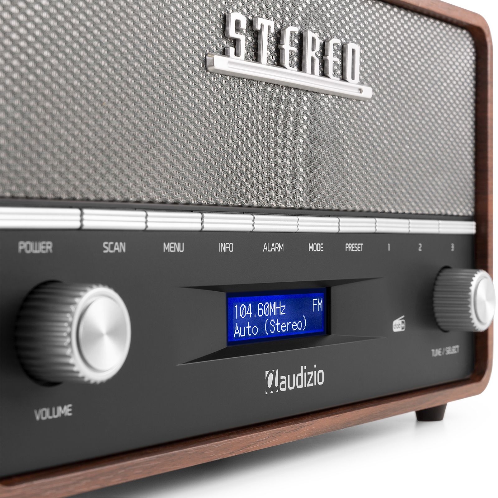 Corno Retro DAB+ Radio Grey