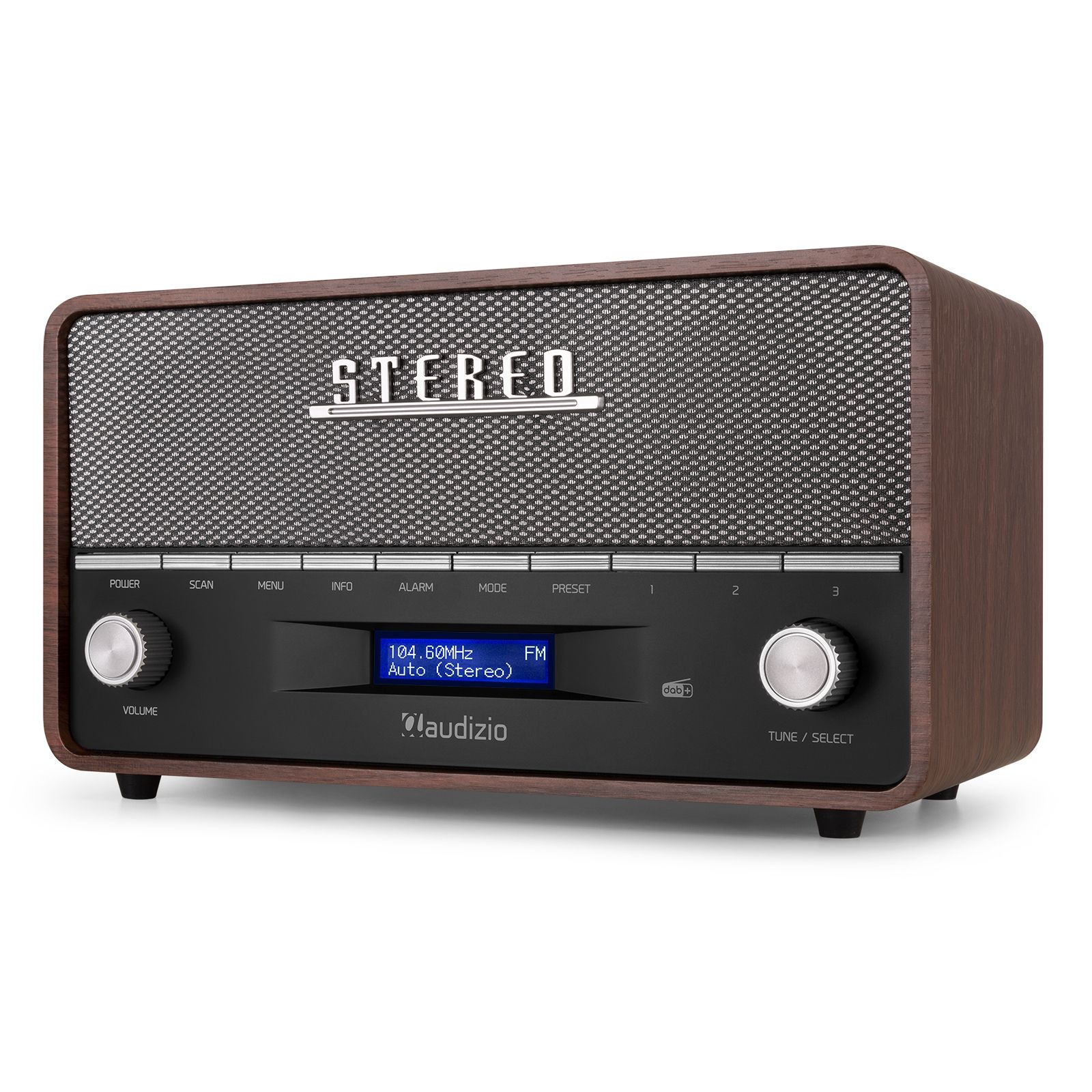 Corno Retro DAB+ Radio Grey