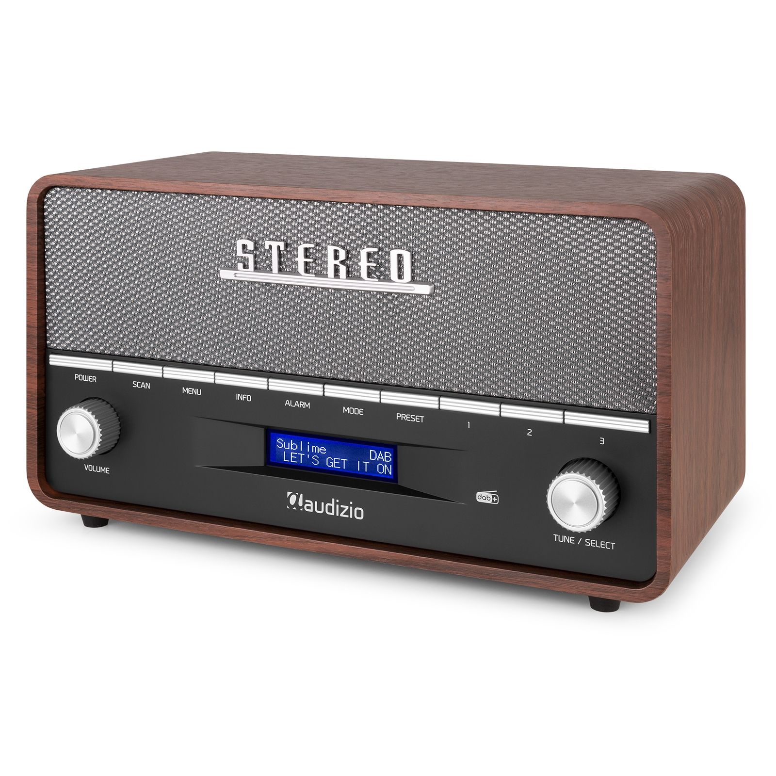 Corno Retro DAB+ Radio Grey
