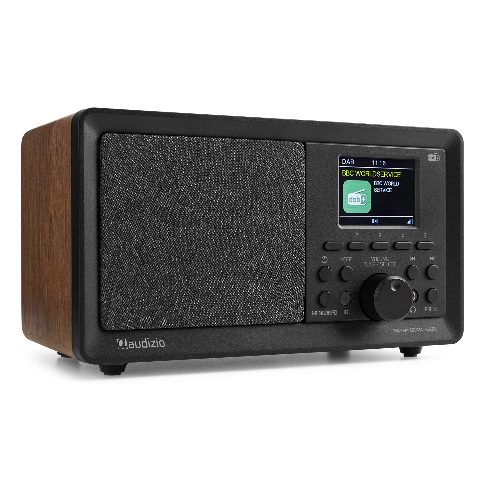 Padova DAB+ Radio Wood