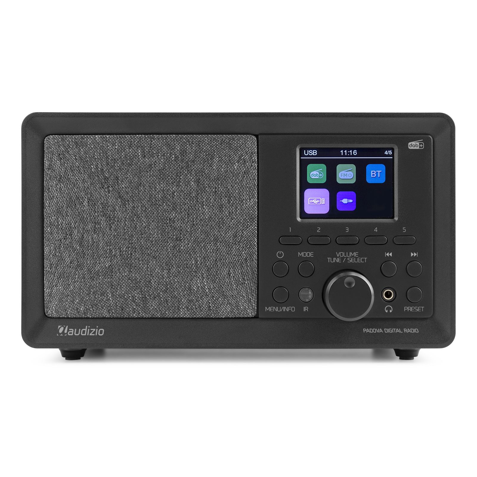 Padova DAB+ Radio Wood