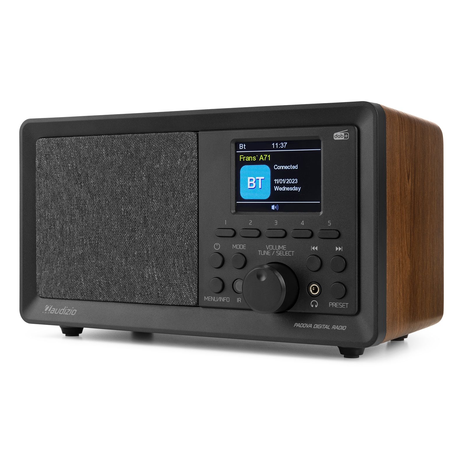 Padova DAB+ Radio Wood