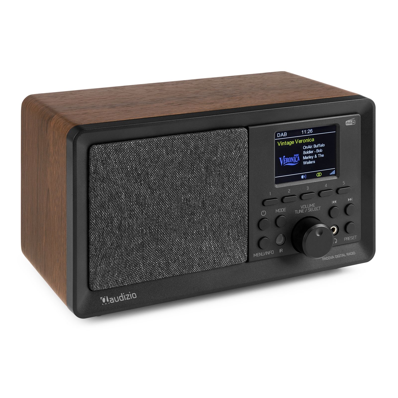 Padova DAB+ Radio Wood