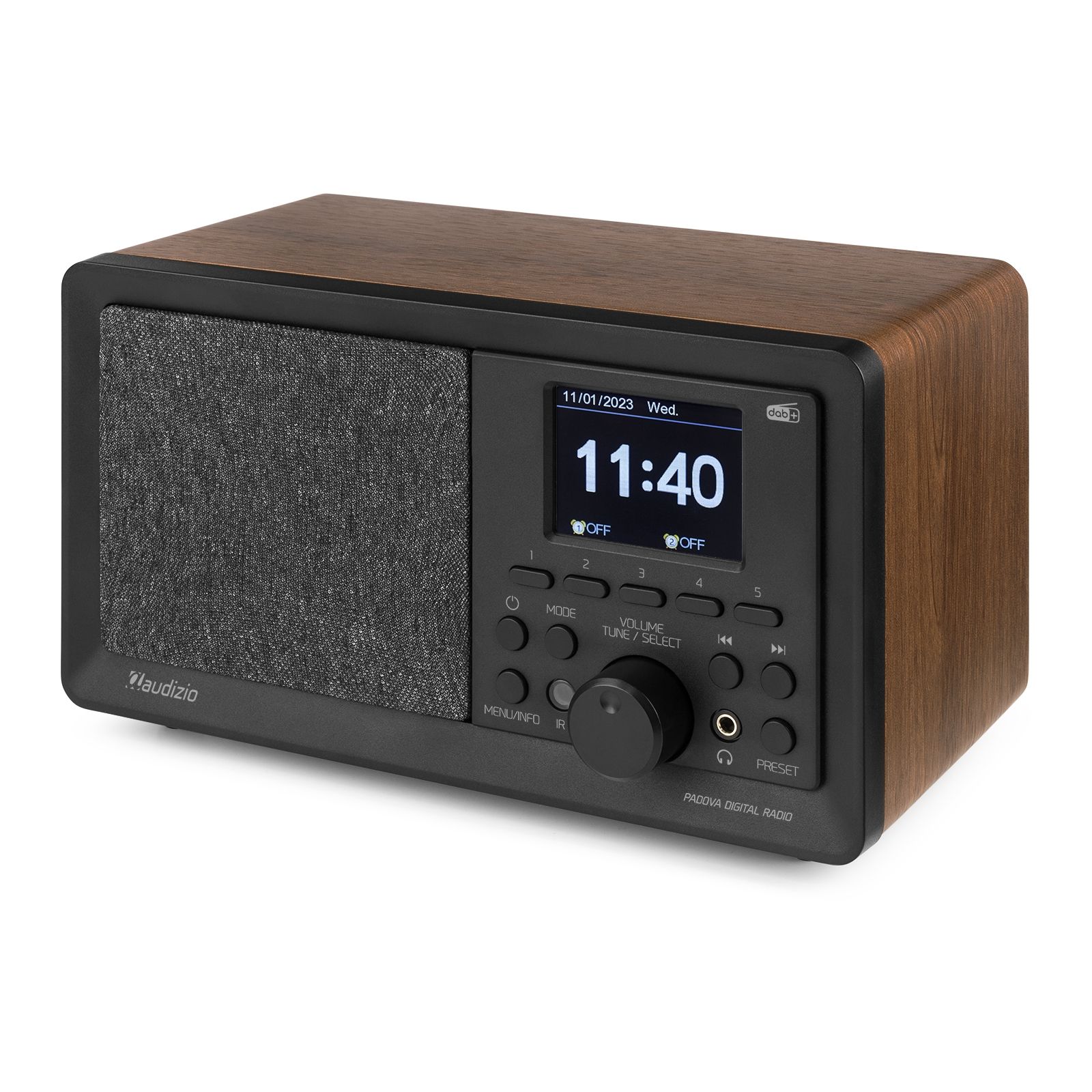 Padova DAB+ Radio Wood
