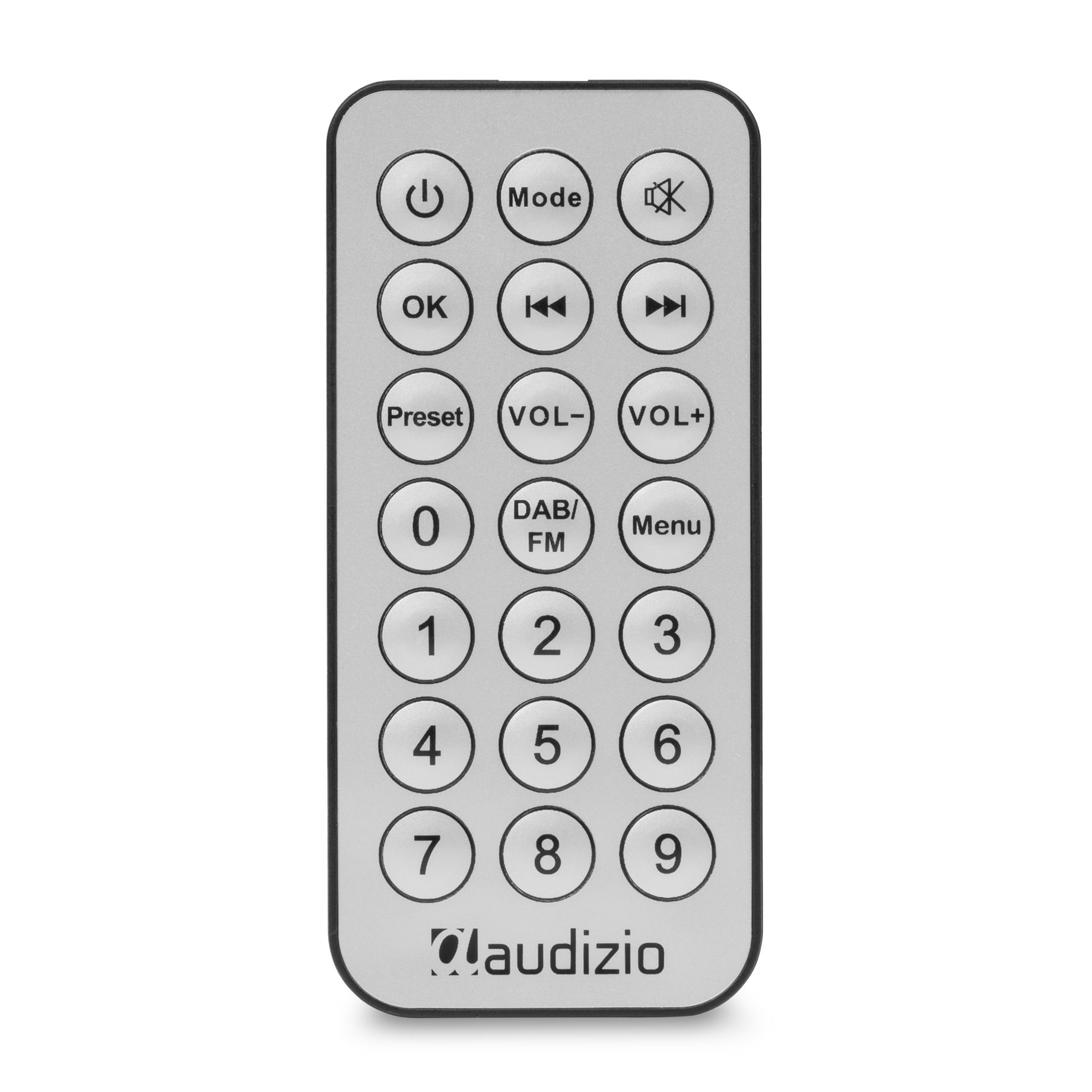 Badia DAB+ Radio with Battery White