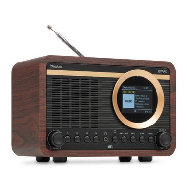 Ovaro DAB+ Radio Dark Wood