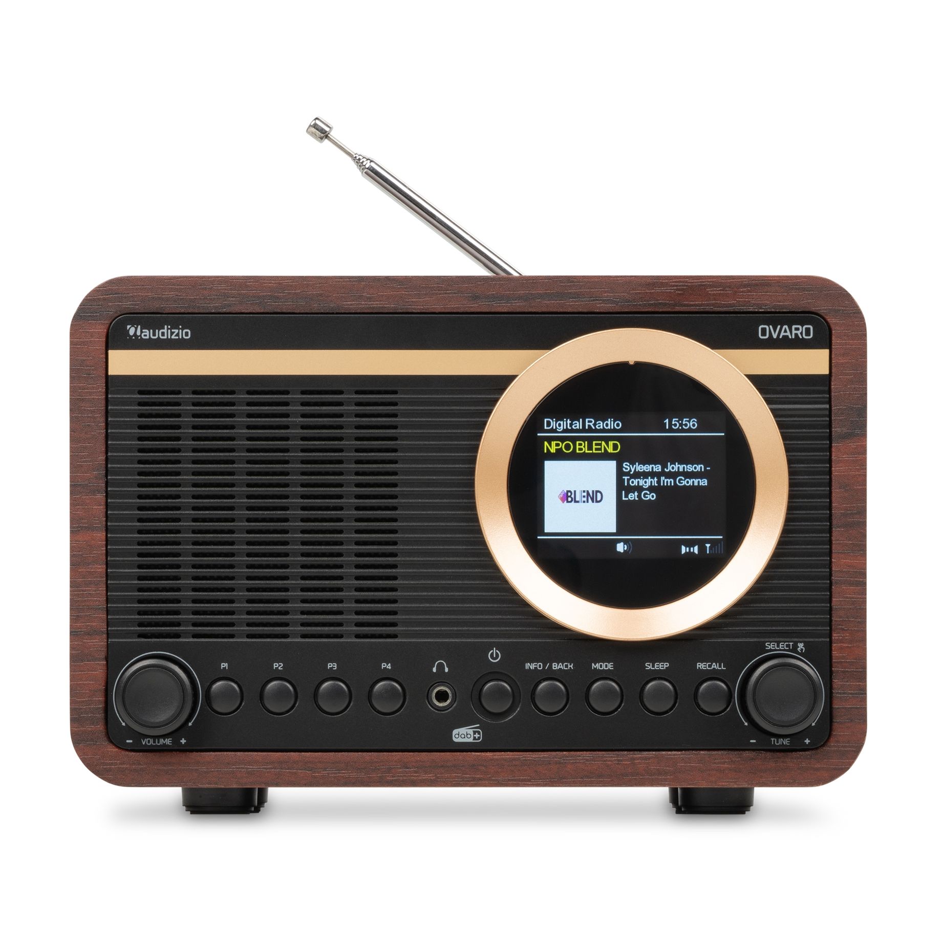 Ovaro DAB+ Radio Dark Wood