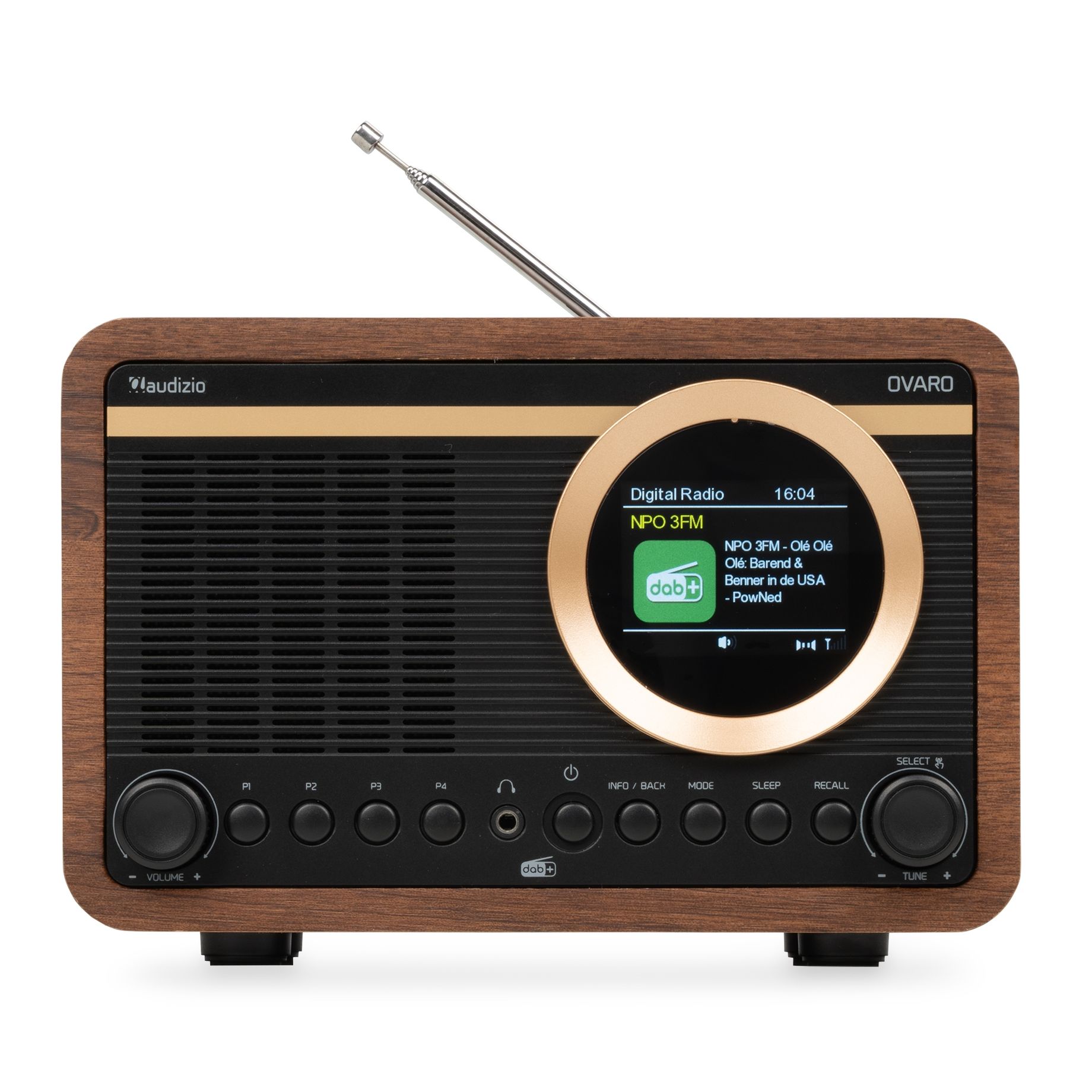 Ovaro DAB+ Radio Wood