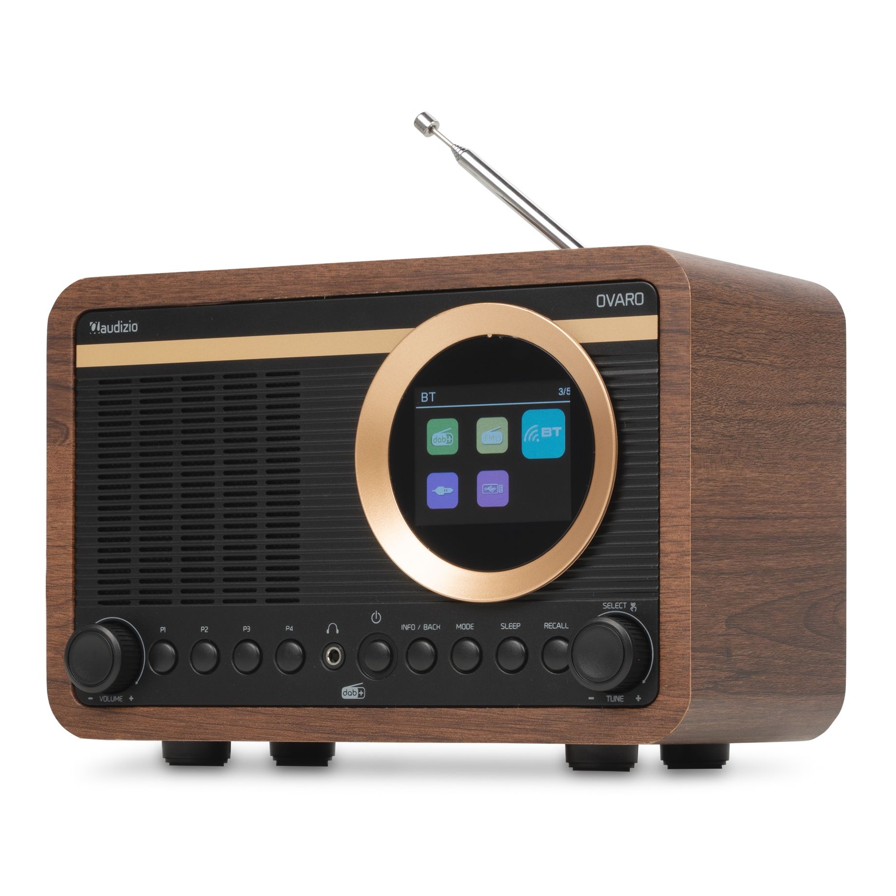 Ovaro DAB+ Radio Wood
