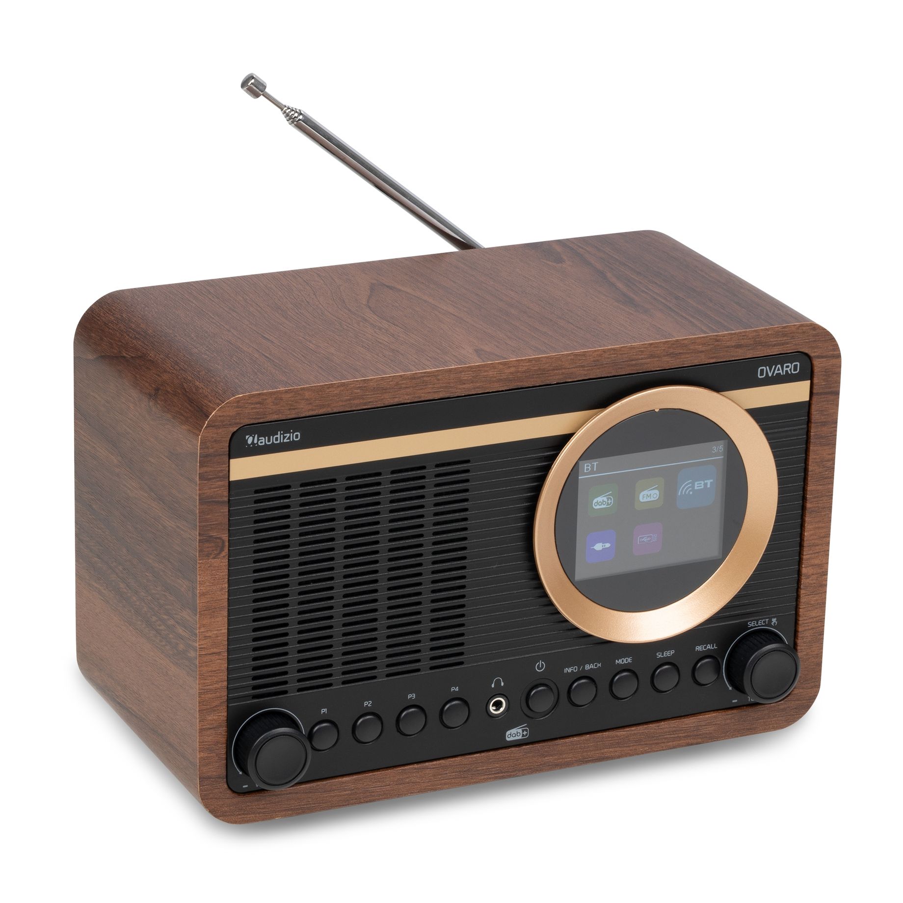 Ovaro DAB+ Radio Wood