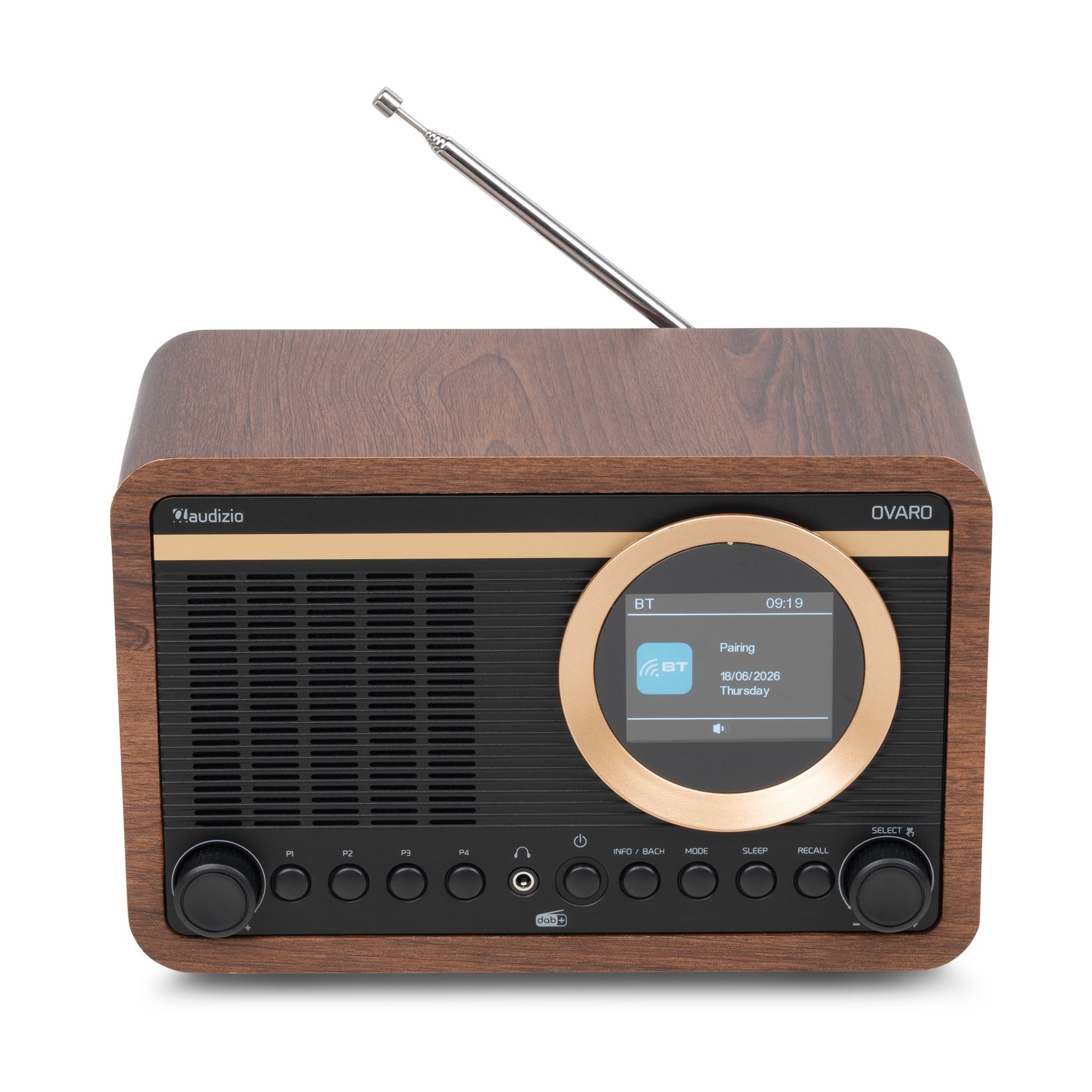 Ovaro DAB+ Radio Wood
