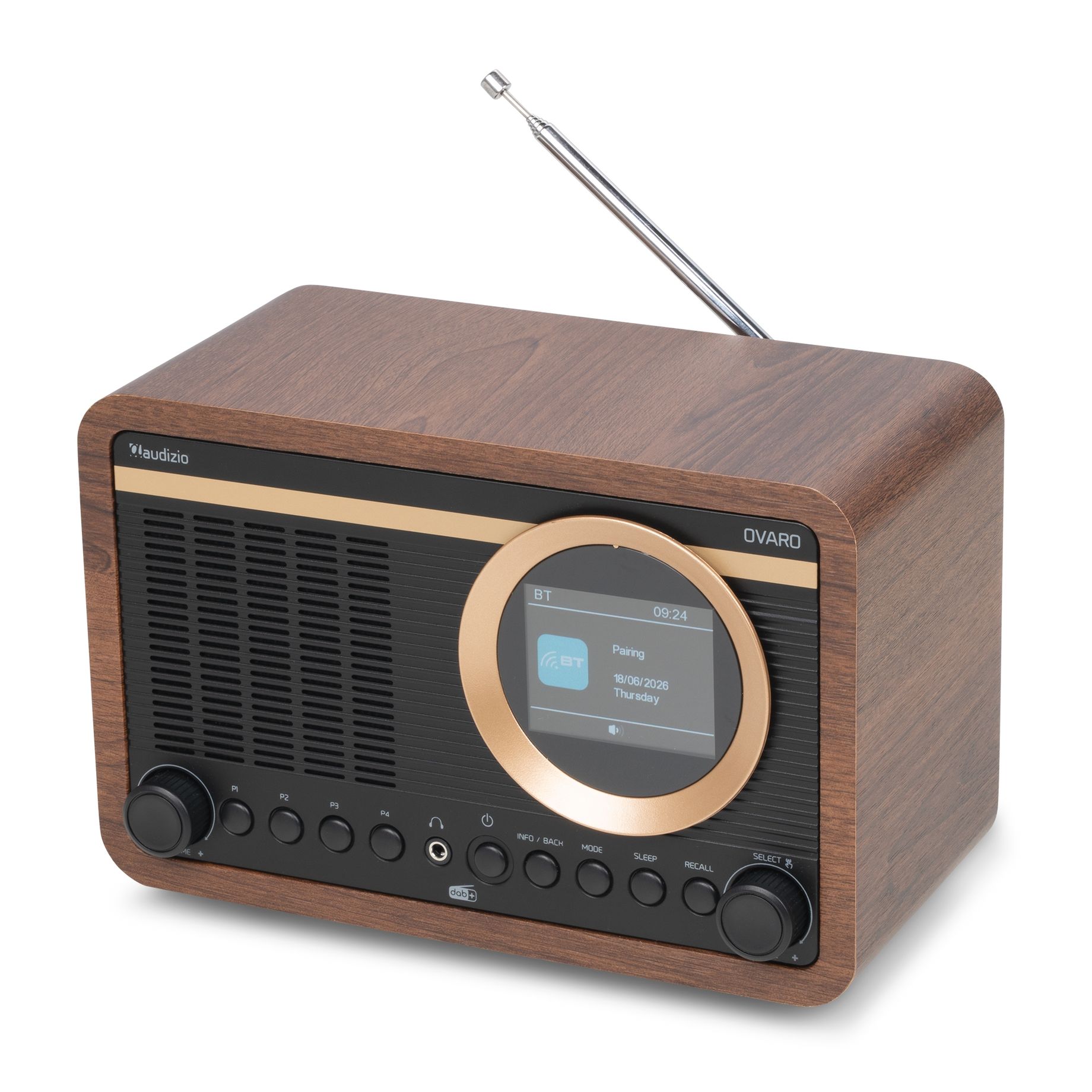 Ovaro DAB+ Radio Wood