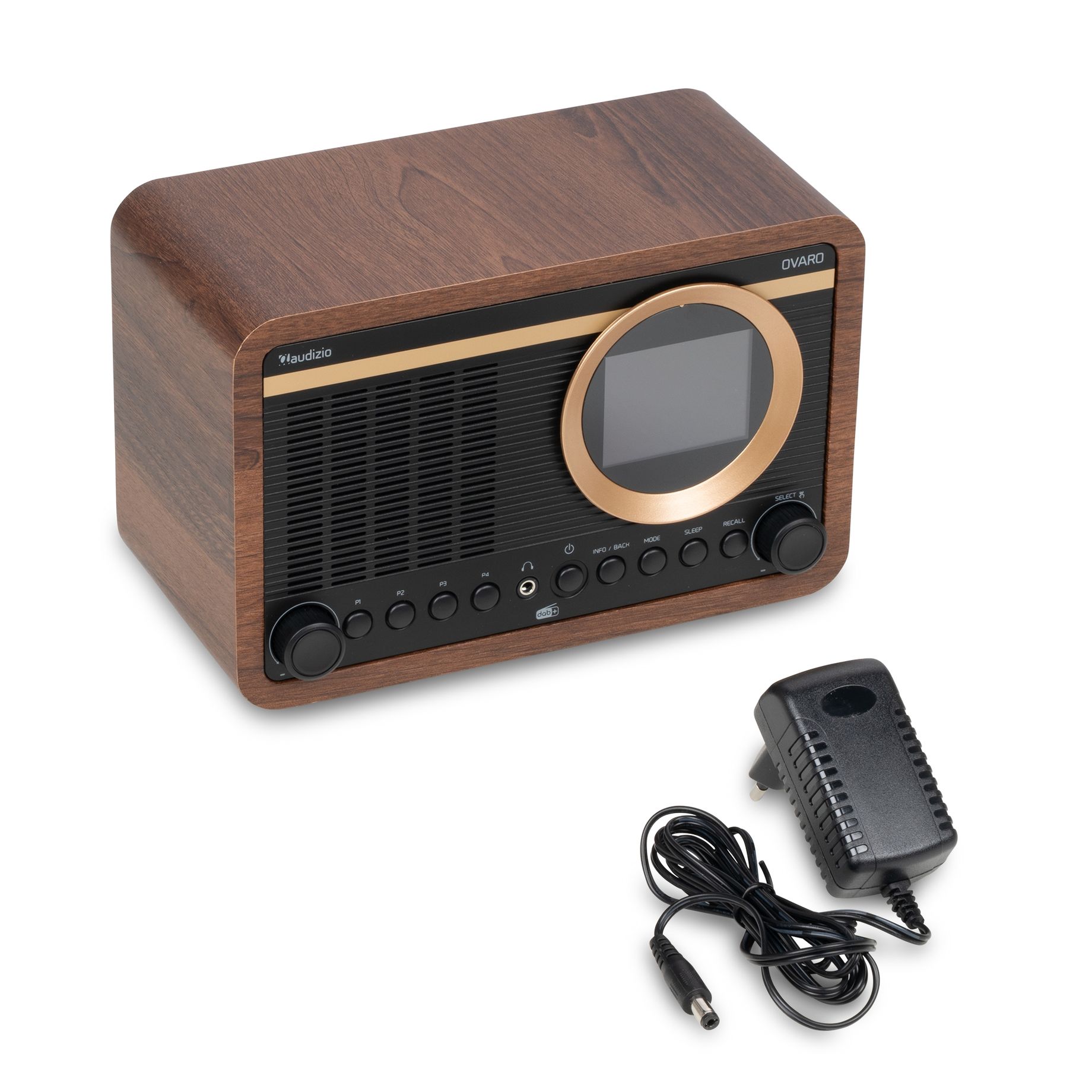 Ovaro DAB+ Radio Wood