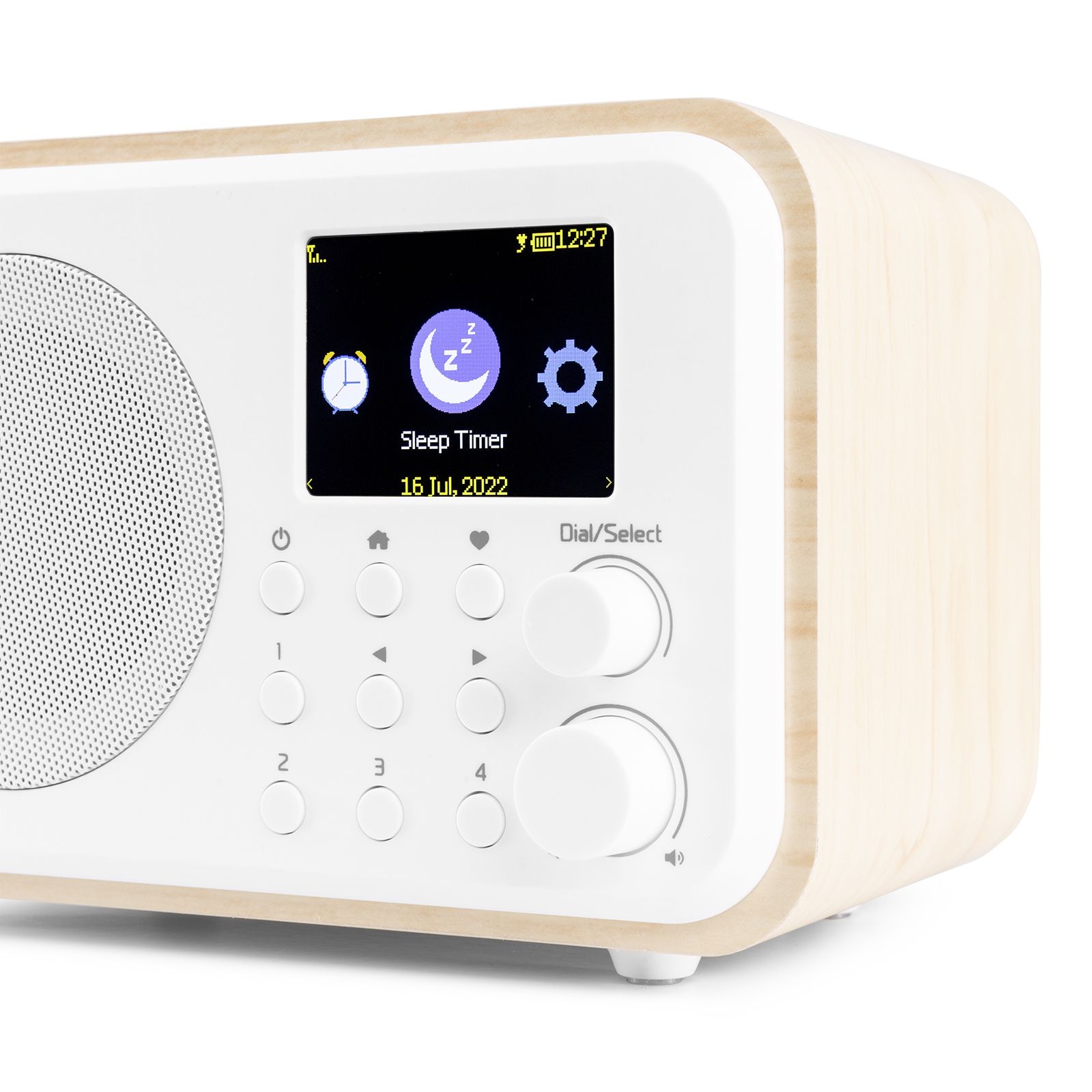 Vicenza WIFI Internet Radio with DAB+ and Battery White