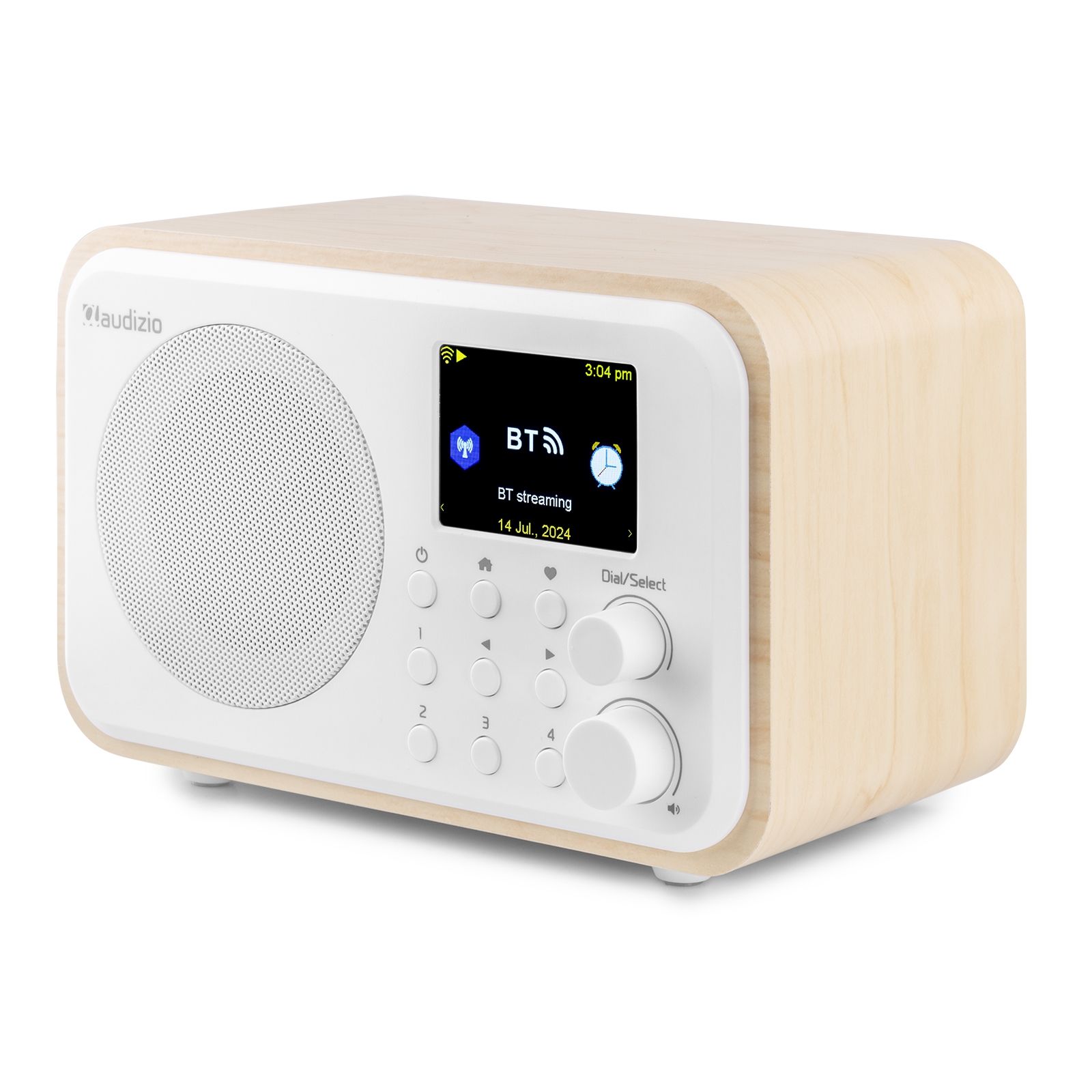 Vicenza WIFI Internet Radio with DAB+ and Battery White