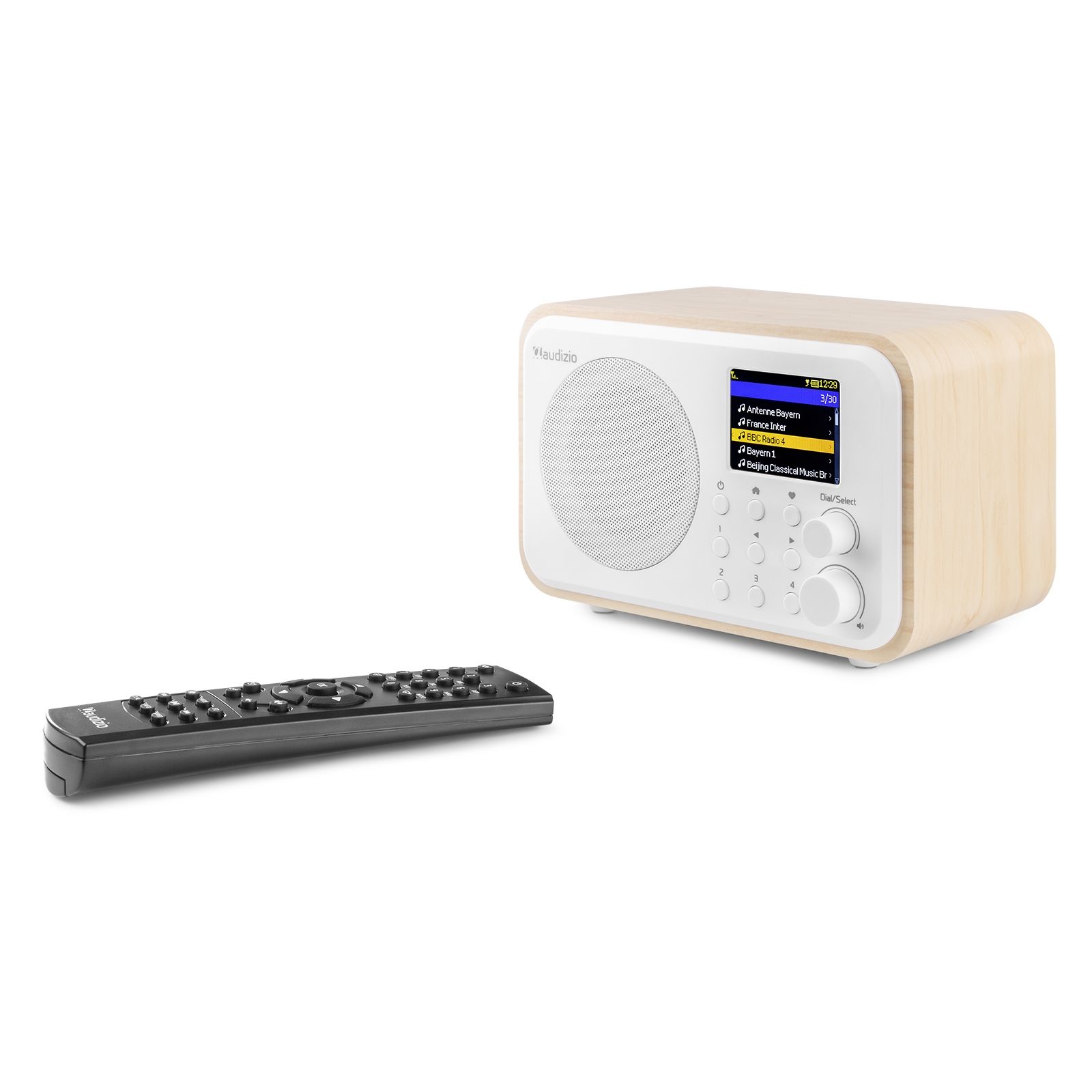 Vicenza WIFI Internet Radio with DAB+ and Battery White