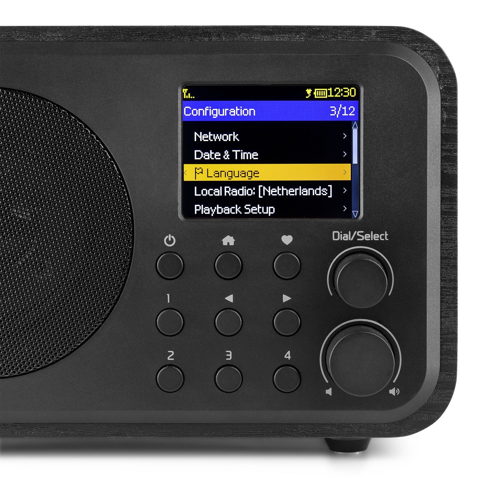 Vicenza WIFI Internet Radio with DAB+ and Battery Black