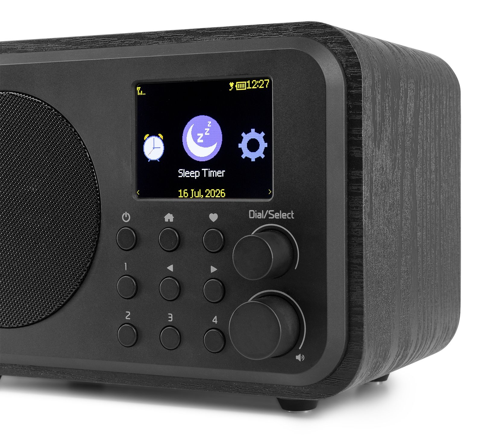 Vicenza WIFI Internet Radio with DAB+ and Battery Black